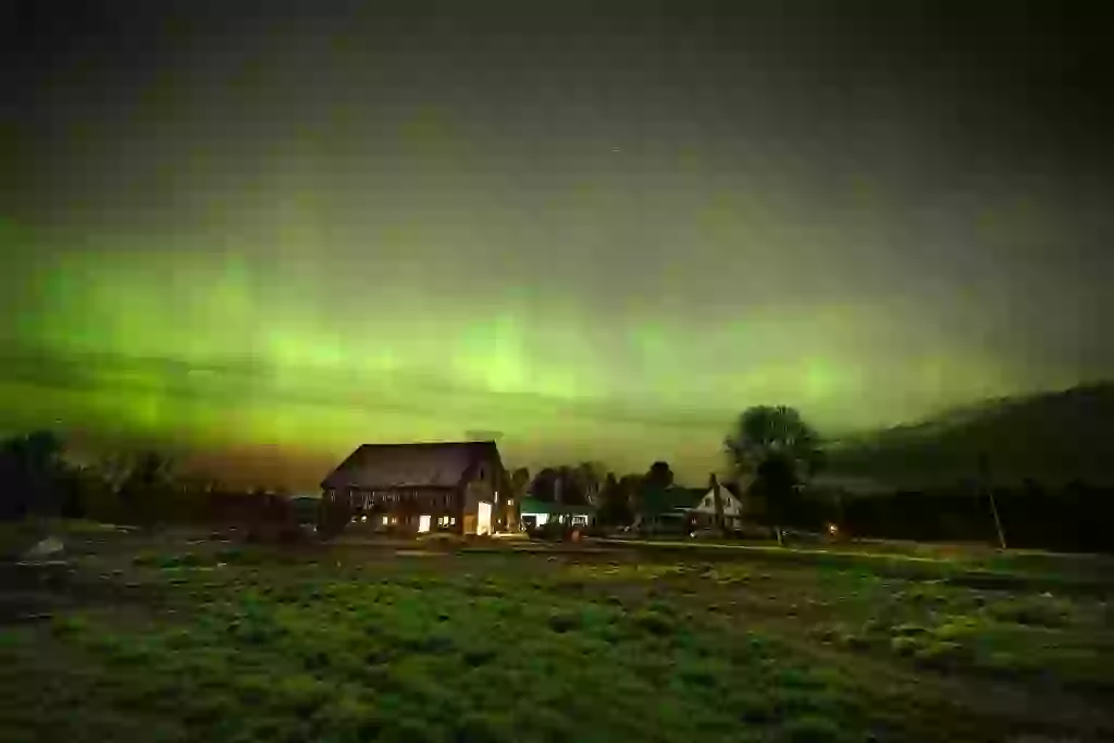 The Northern Lights captured in Maine last May (Michael Seamans/Getty Images)