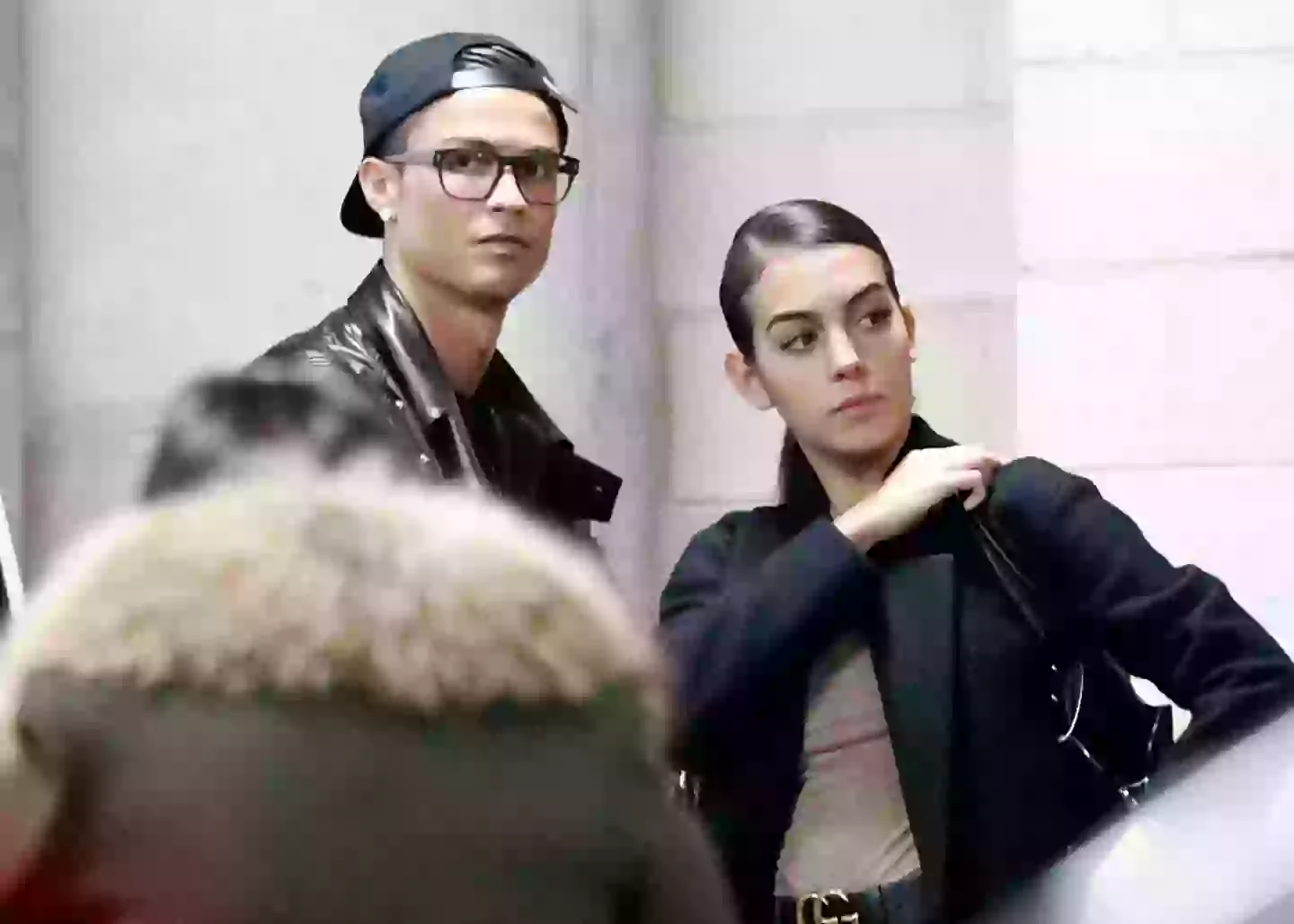 Cristiano Ronaldo and Georgina Rodríguez pictured in the embryonic days of their relationship in late 2016 (Europa Press/Europa Press via Getty Images)