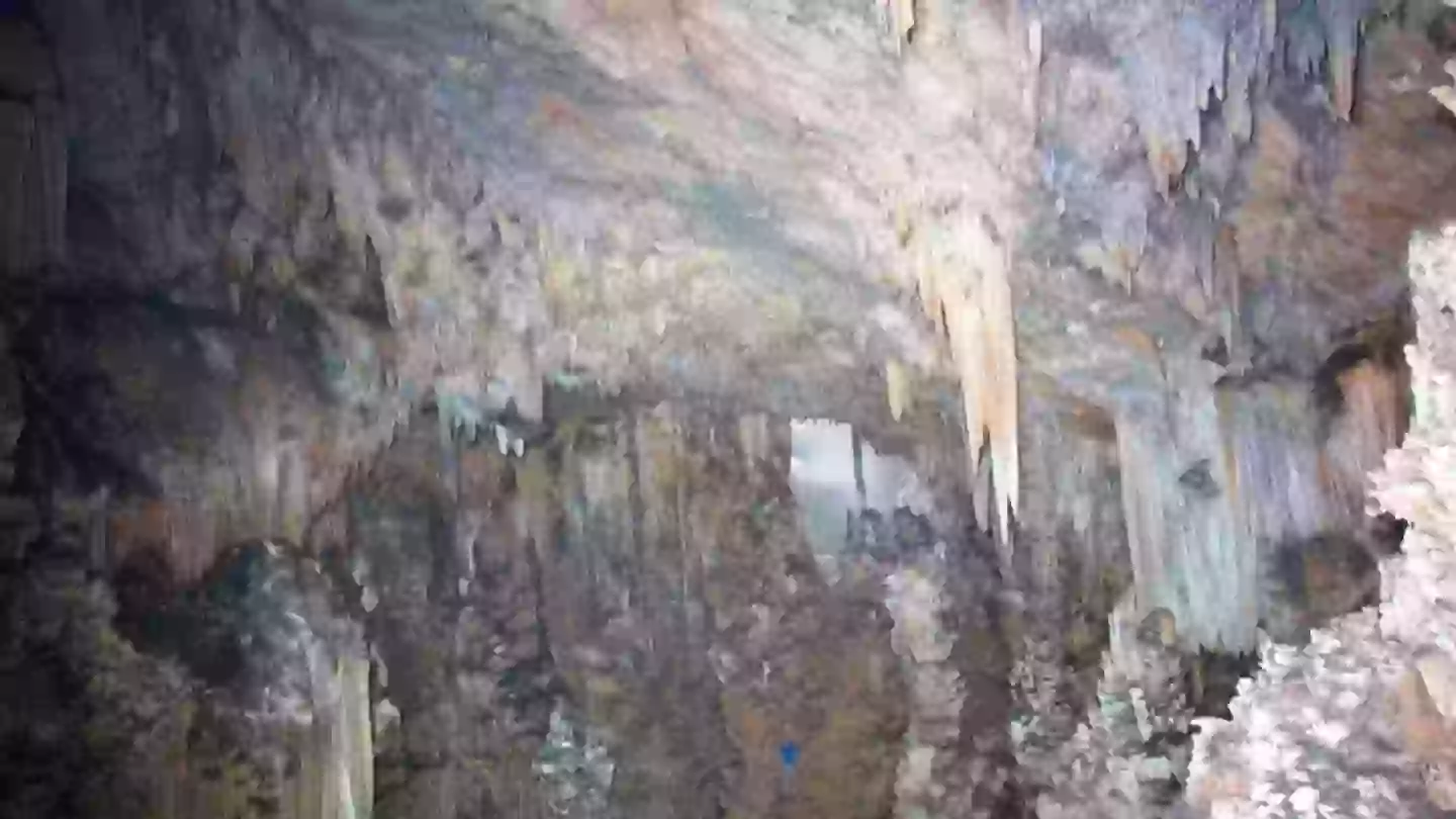 Inside the cave is a vast open space in which around 10,000 bones have been found.