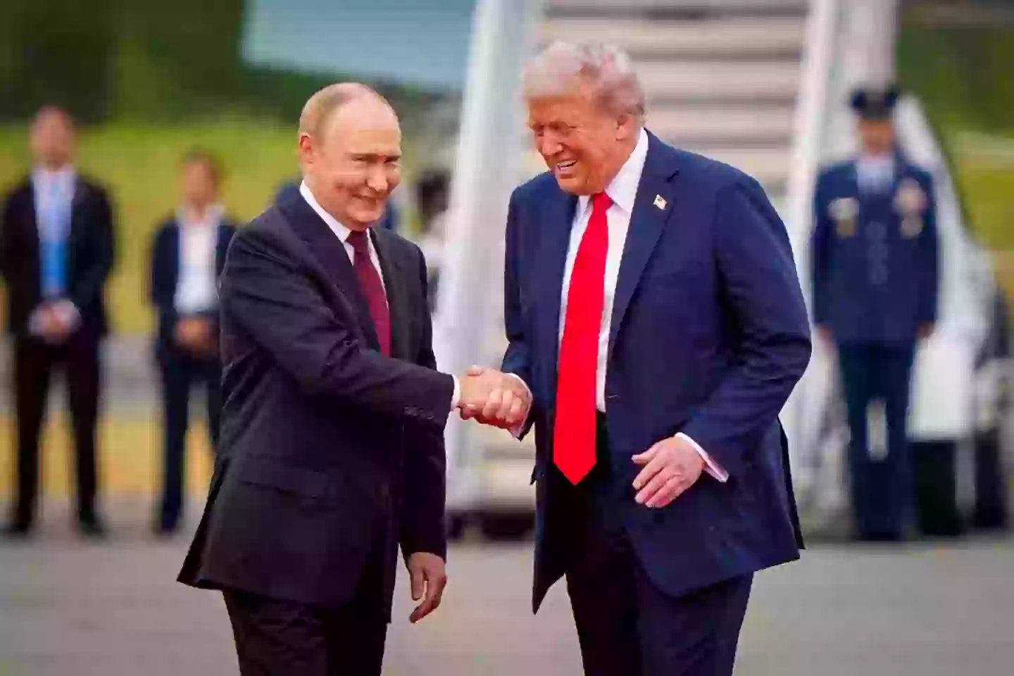 Putin and Trump met in Alaska on August 15 (Andrew Harnik/Getty Images)
