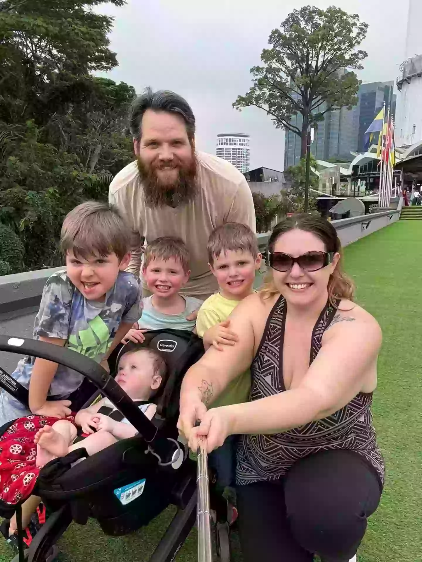 The cost of living was a major catalyst in the family's decision (Rachel Edwards / SWNS)