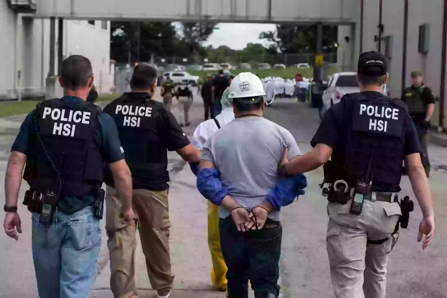 ICE officers have made a staggering number of arrests (Smith Collection/Gado/Getty Images)