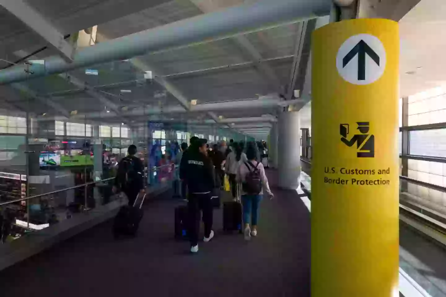 Natives from 43 countries across the world may not be able to enter the US (Nicolas Economou/NurPhoto via Getty Images)