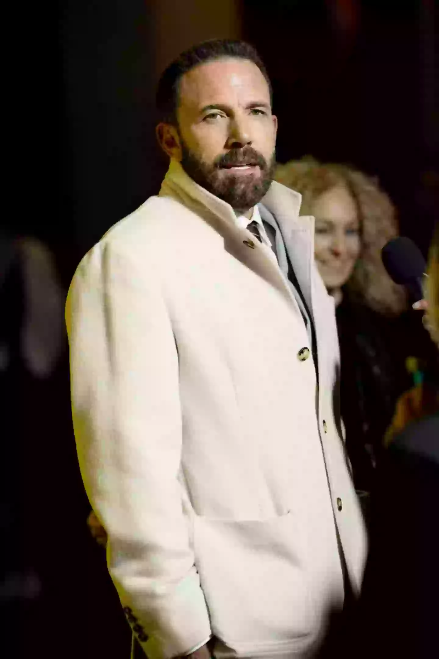 Ben Affleck recently opened up about his split from JLo (Marcus Ingram/Getty Images)