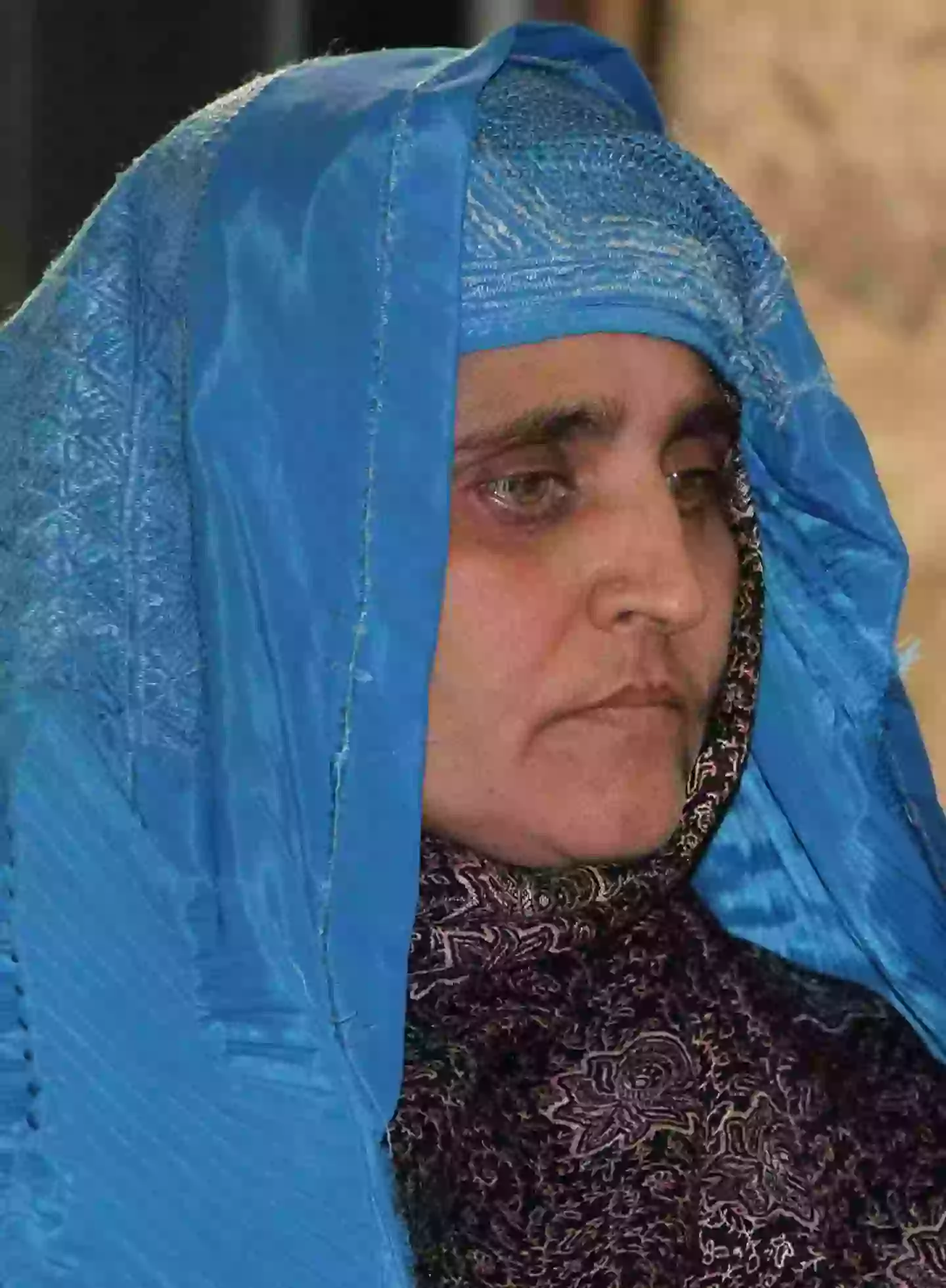 Sharbat Gula was last known to be living in Italy (Haroon Sabawoon/Anadolu Agency/Getty Images)