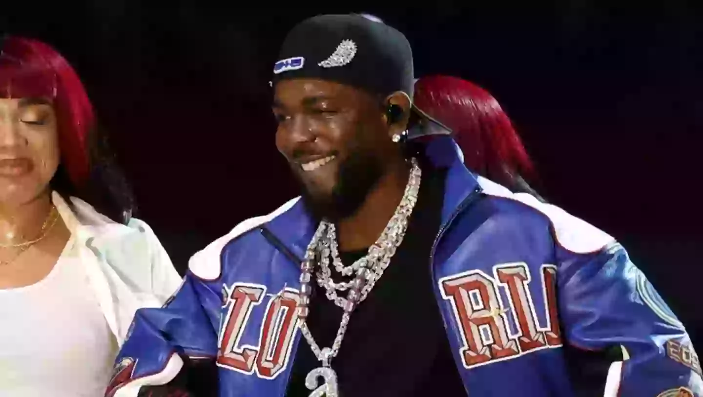 The incident took place during Kendrick Lamar's 13-minute Super Bowl set (Getty Images/Kevin Mazur)