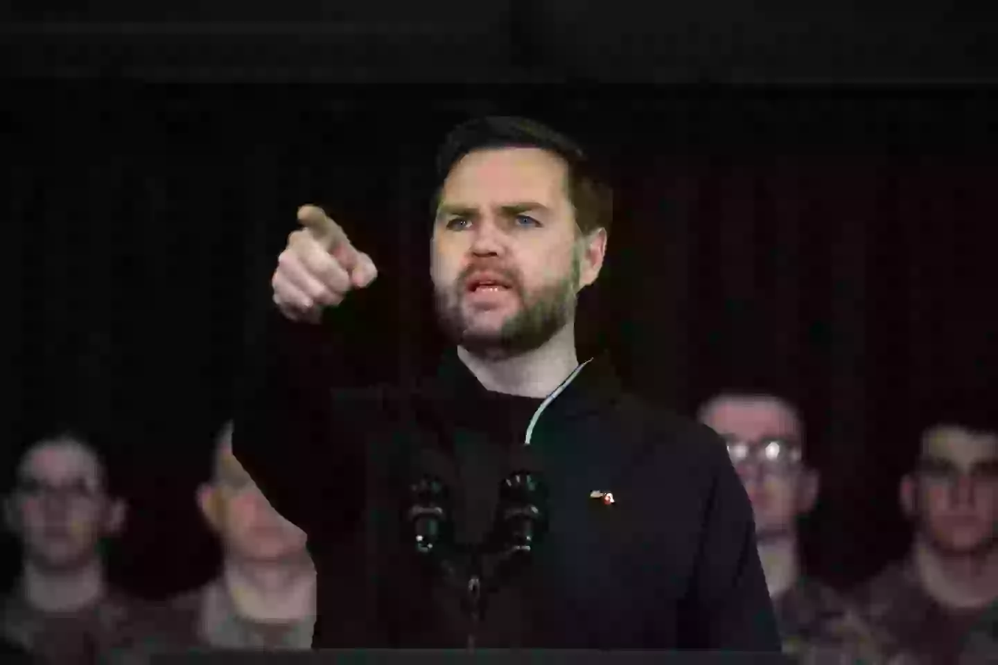 Vance has faced criticism for simply arriving in Greenland uninvited (Jim Watson - Pool / Getty Images)