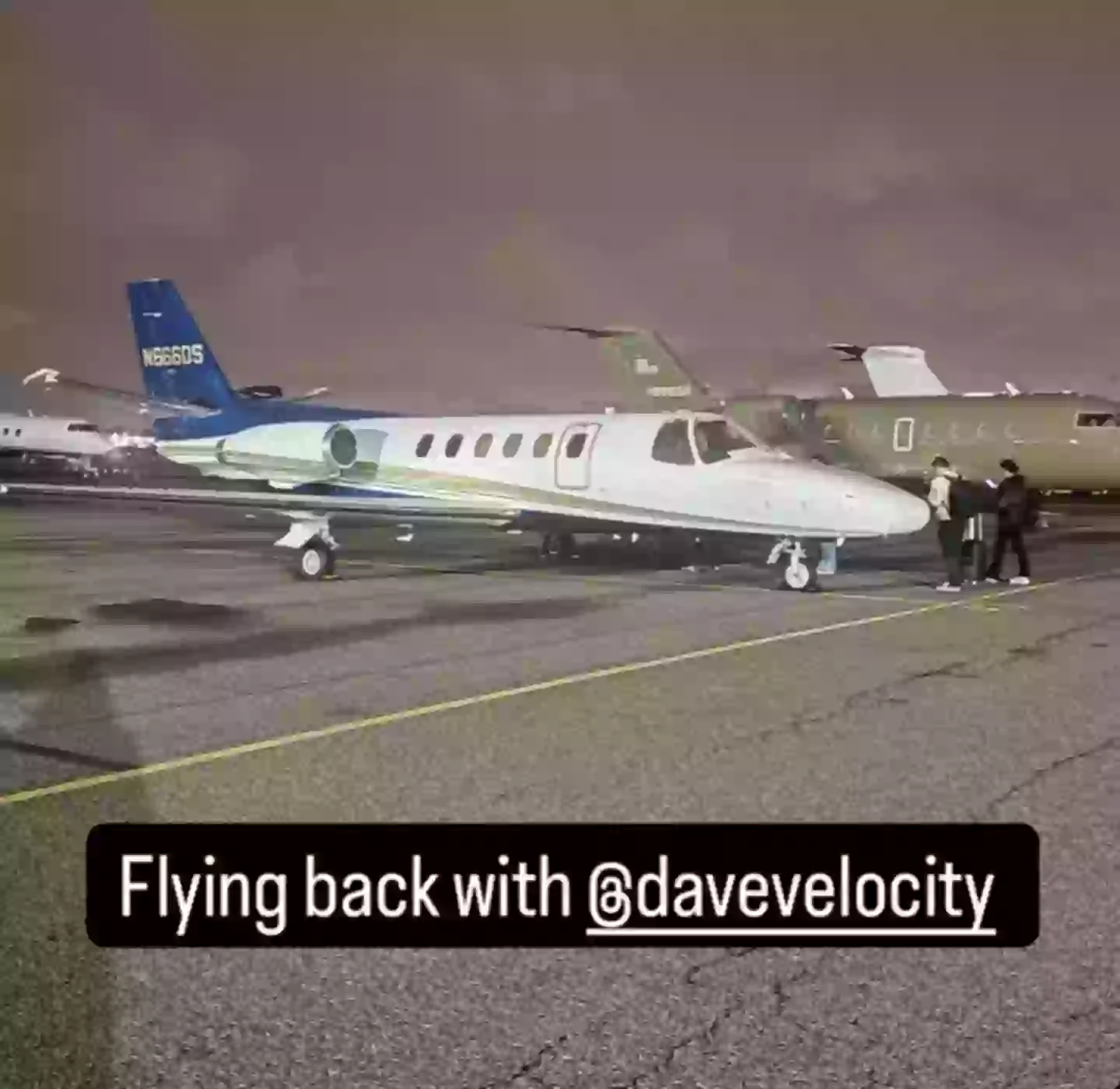 Williams tagged Dave Shapiro in his posts (Instagram/@xcadaverx)