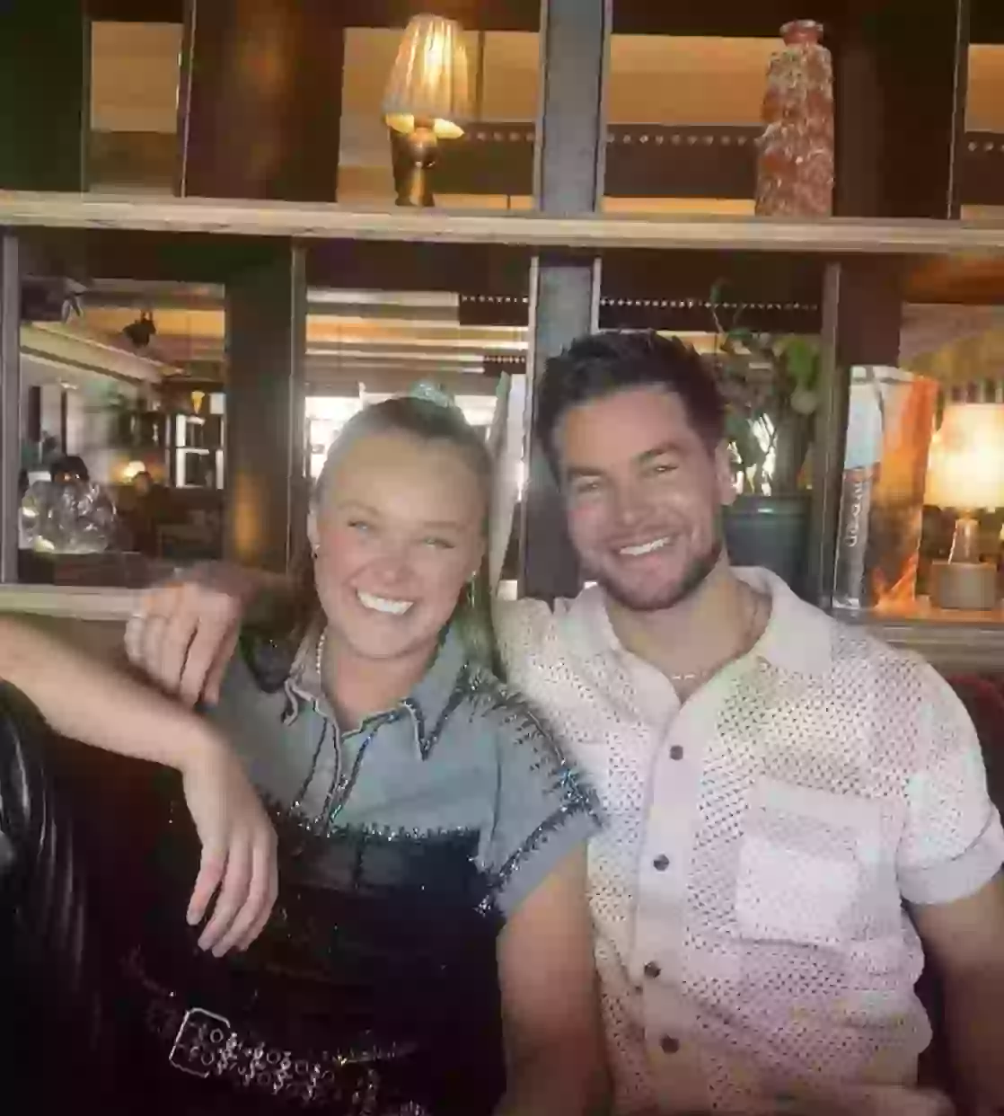 The pair have confirmed their relationship (chrishughesofficial/Instagram)