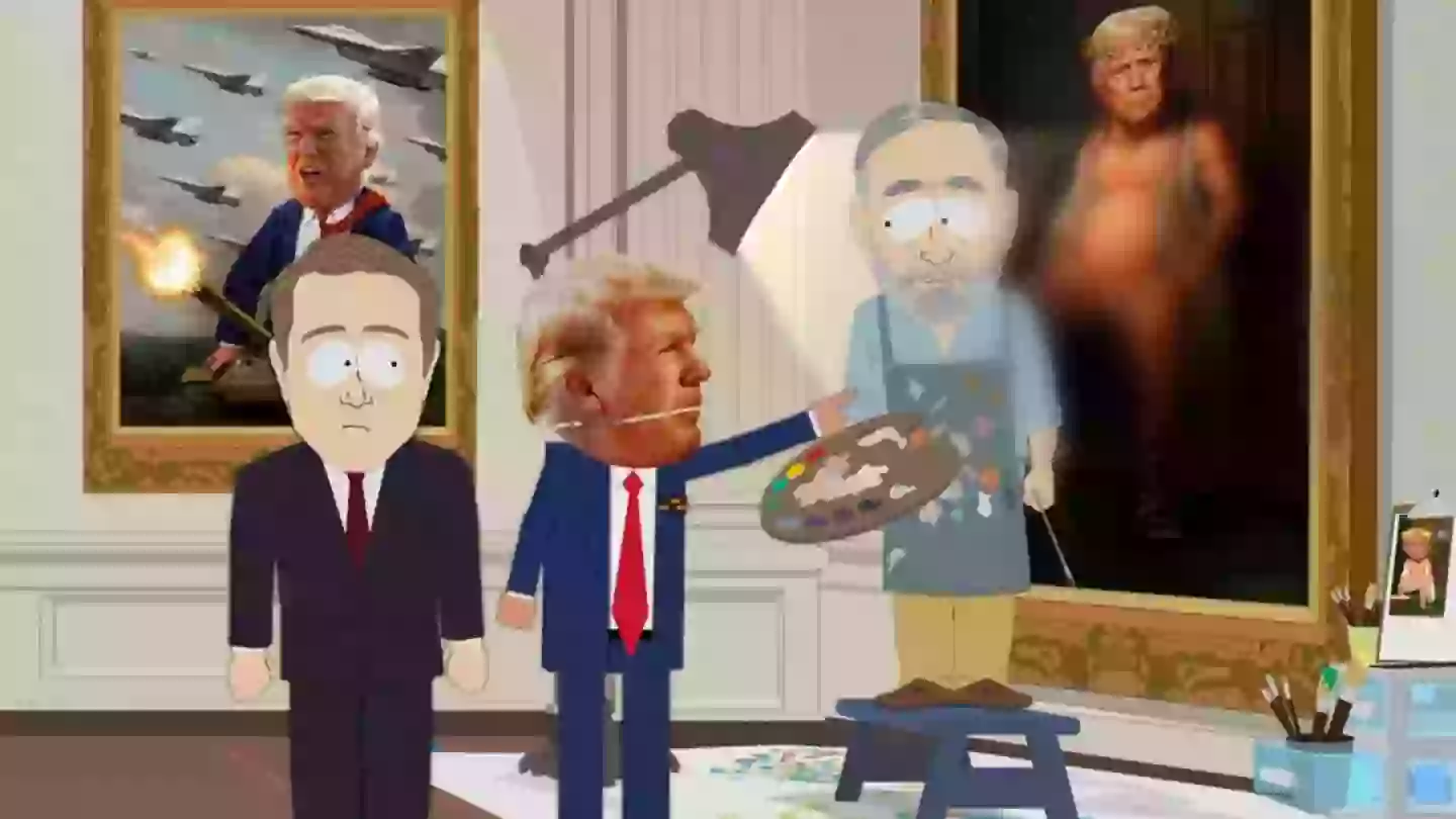 South Park poked fun at Trump (Paramount)