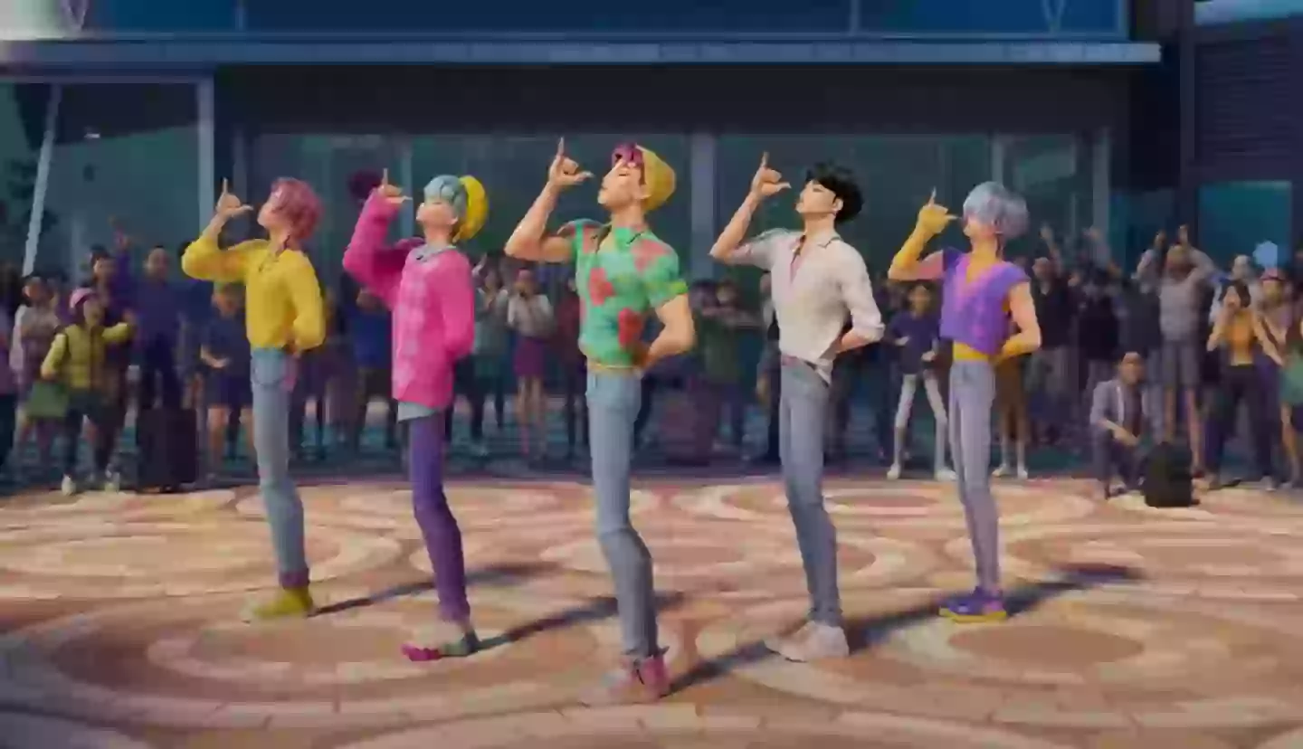 'Soda Pop' by Saja Boys is annoyingly catchy (Netflix)