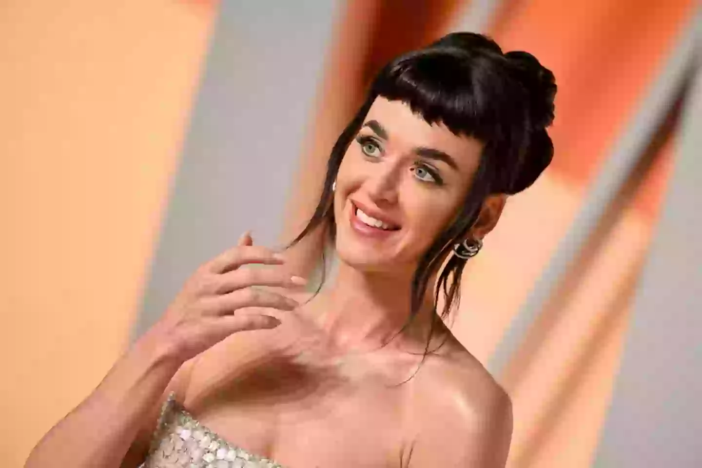 A video showed JonBenét morphing into Ramsey (Lionel Hahn/Getty Images)