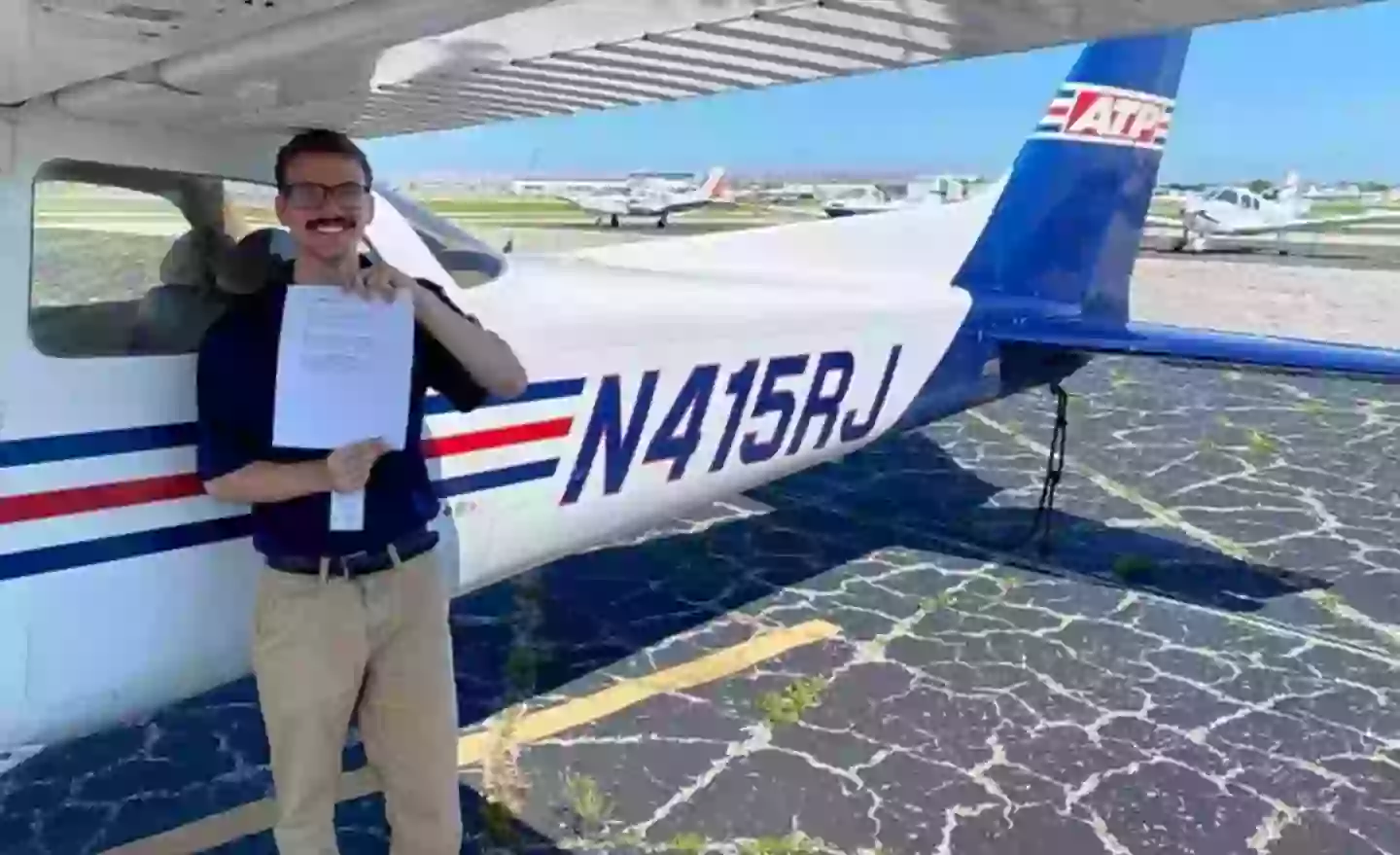 Sam Lilley was a first officer flying the American Airlines plane last month (Timothy Lilley/Fox News)