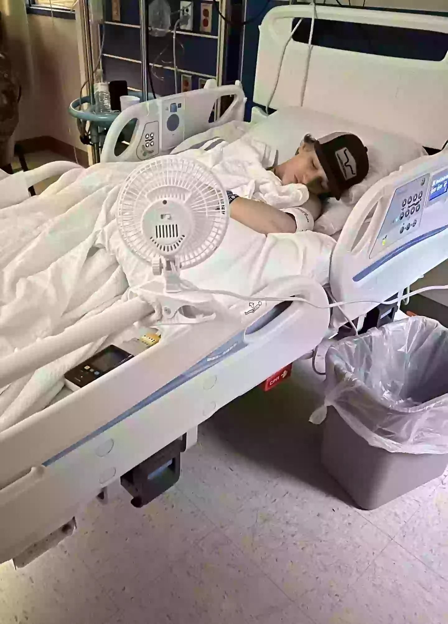 The teen was admitted to intensive care (Kennedy)