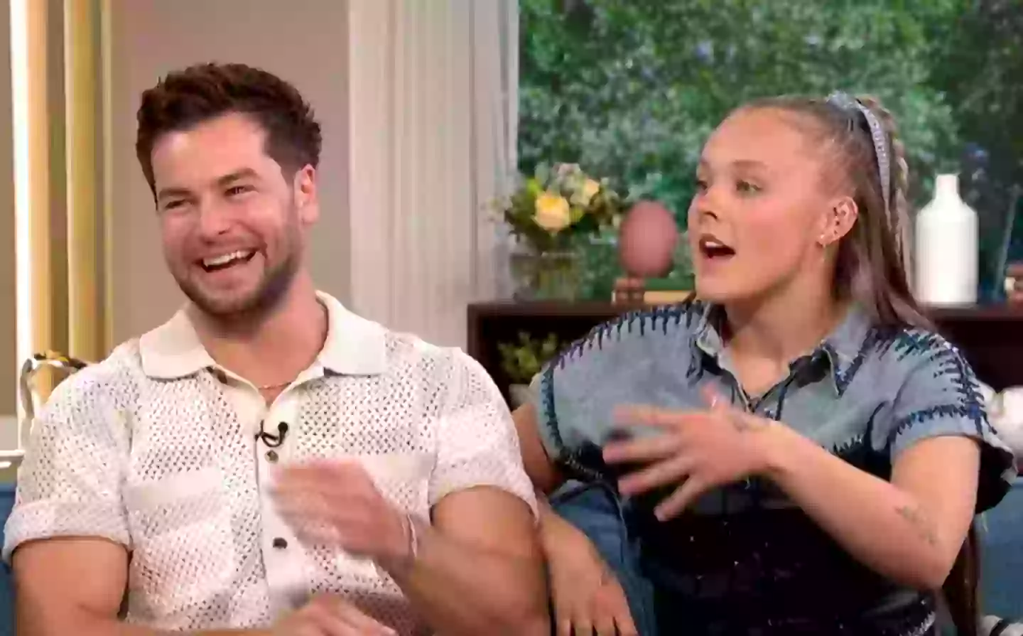 The couple have made TV appearances together and keep each other's fans updated on their relationship via social media (ITV)