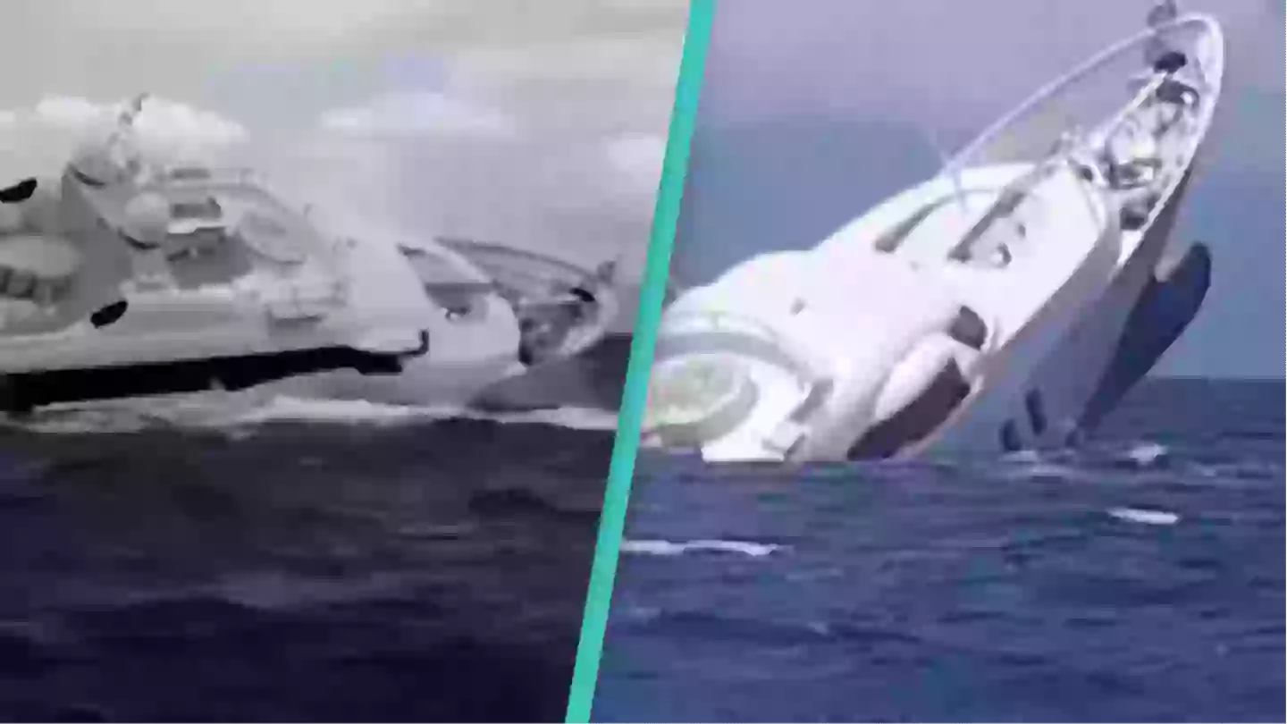 Italy news: Massive 130ft superyacht My Saga sinks