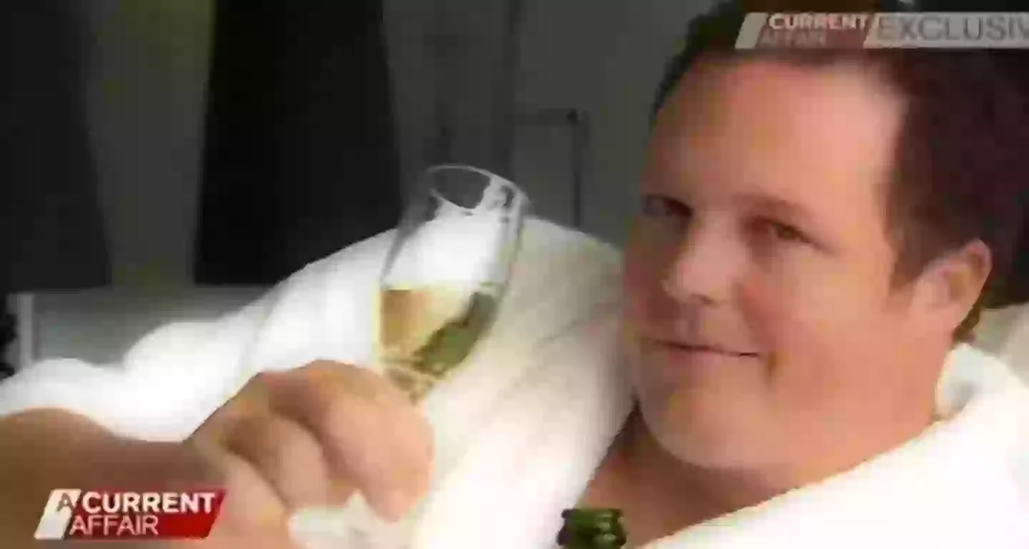 Over four months Aussie Dan Saunders withdrew over $1 million AUD.