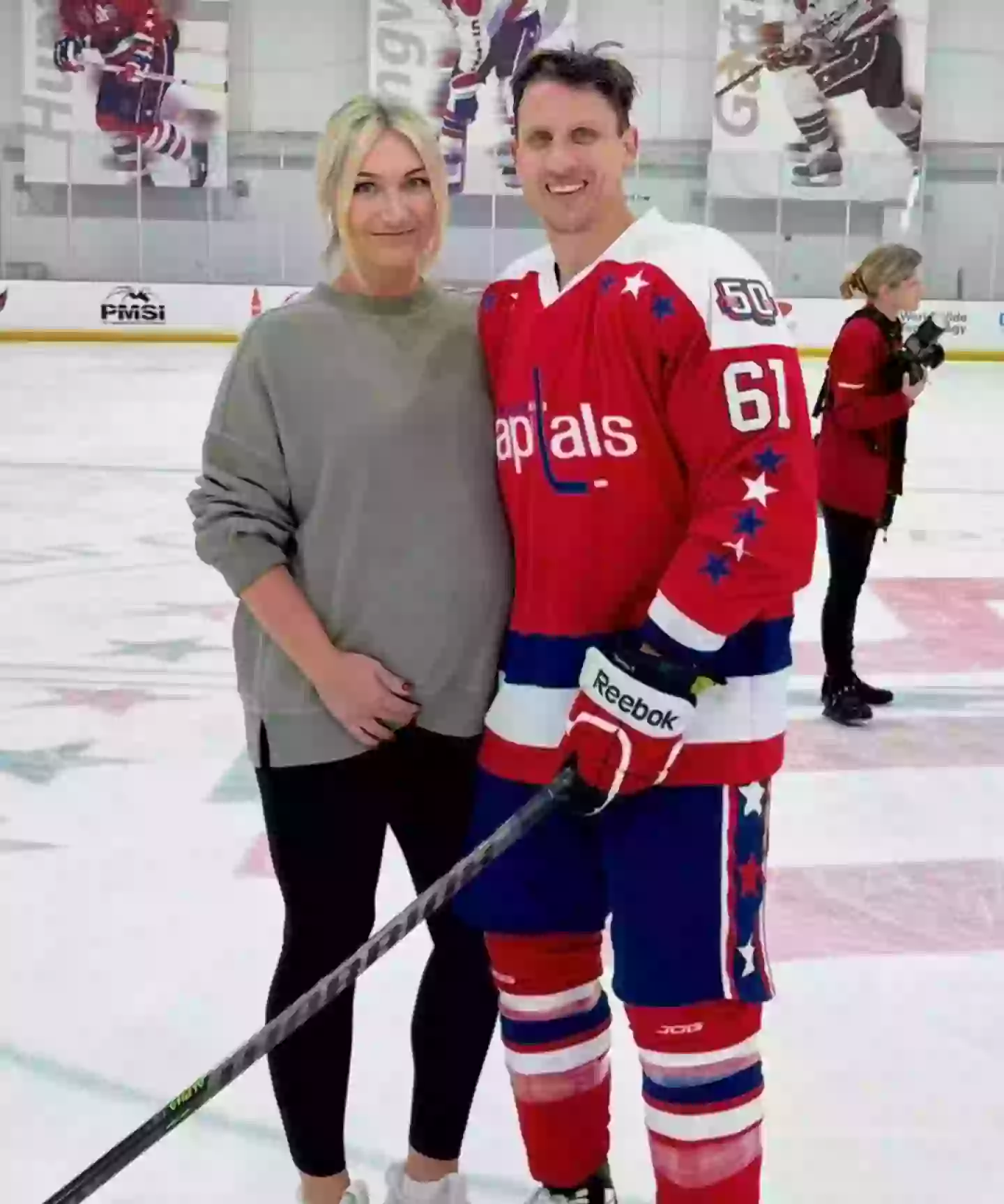 Brooke is married to hockey player Steve Oleksy (mizzhogan/Instagram)