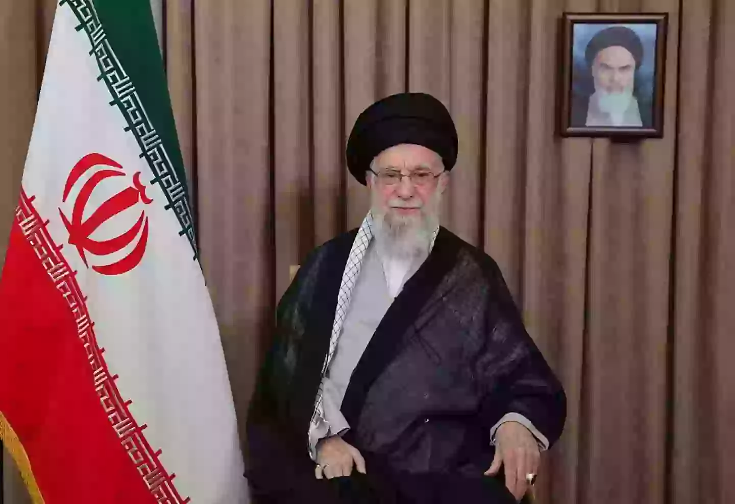 Iranian Supreme Leader Ali Khamenei is reportedly in hiding, according to Trump (Iranian Leader Press Office / Handout/Anadolu via Getty Images)