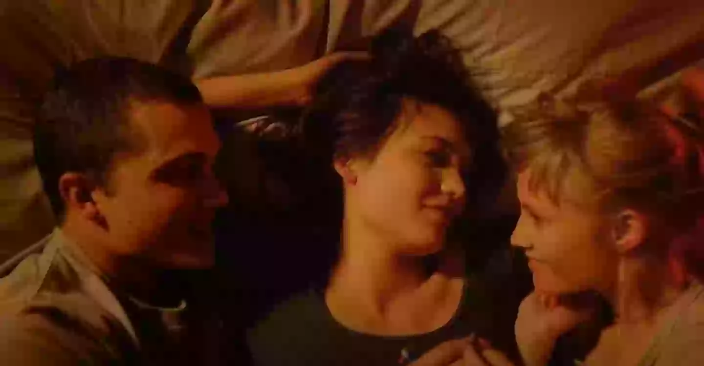 The relationship deteriorates after the threesome.