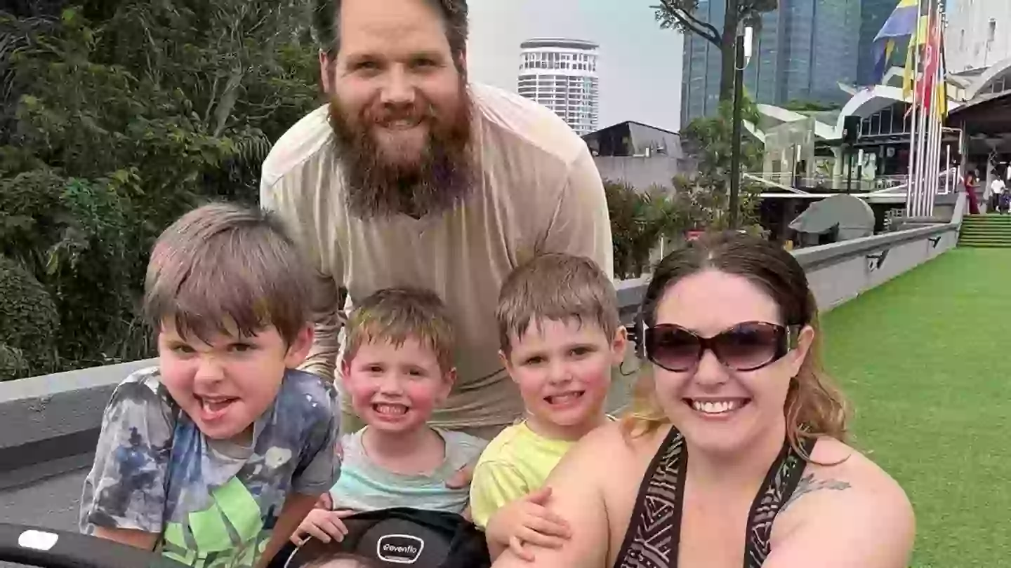 Family that left the US share the 'terrifying' revelation that made them do it