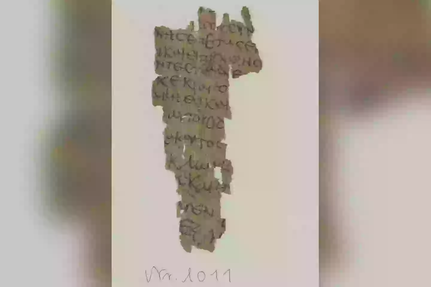 'Extraordinary' text omitted from the Bible shows earliest known record ...