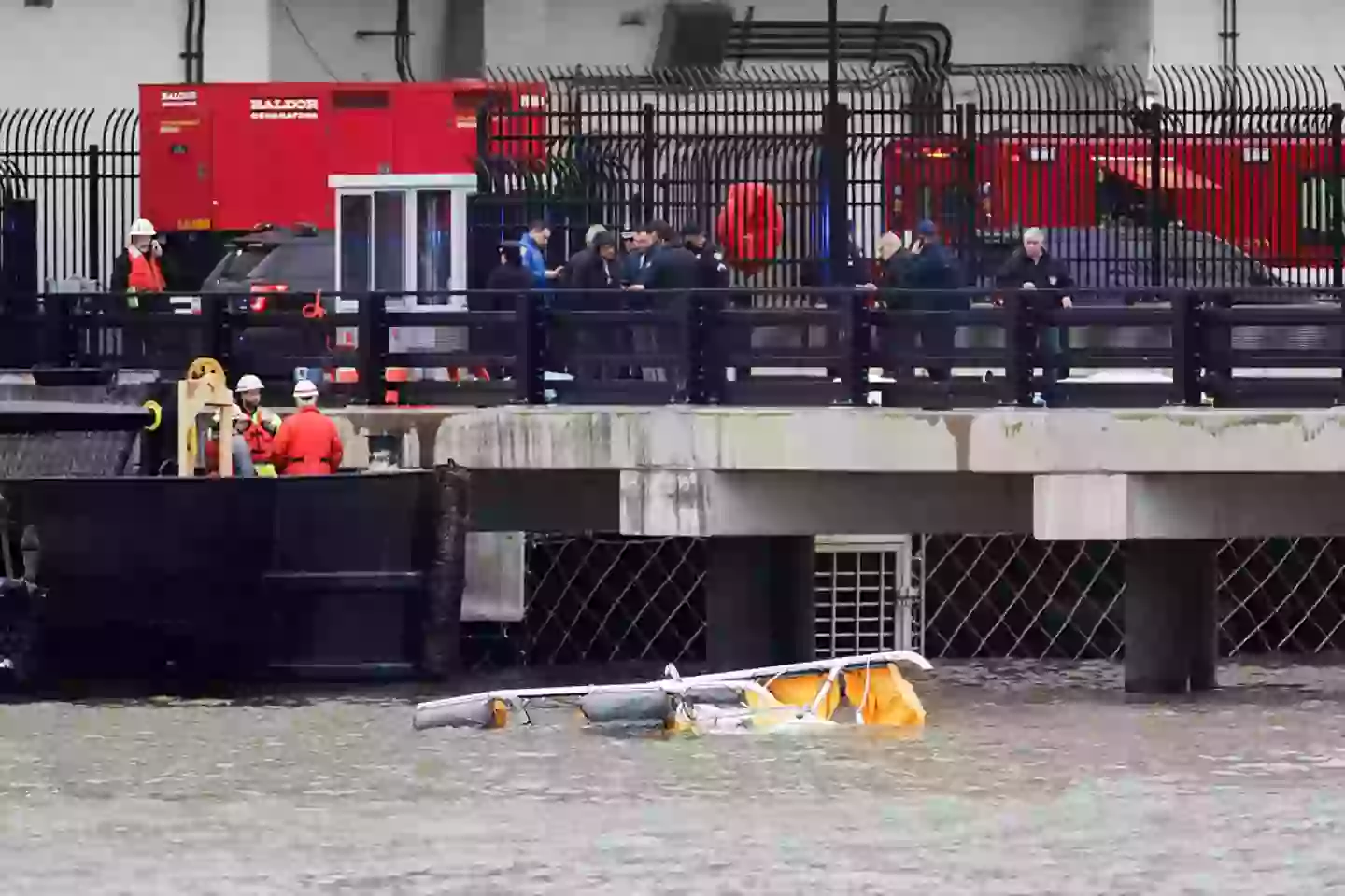 The helicopter crashed into the Hudson River (LEONARDO MUNOZ/AFP via Getty Images)