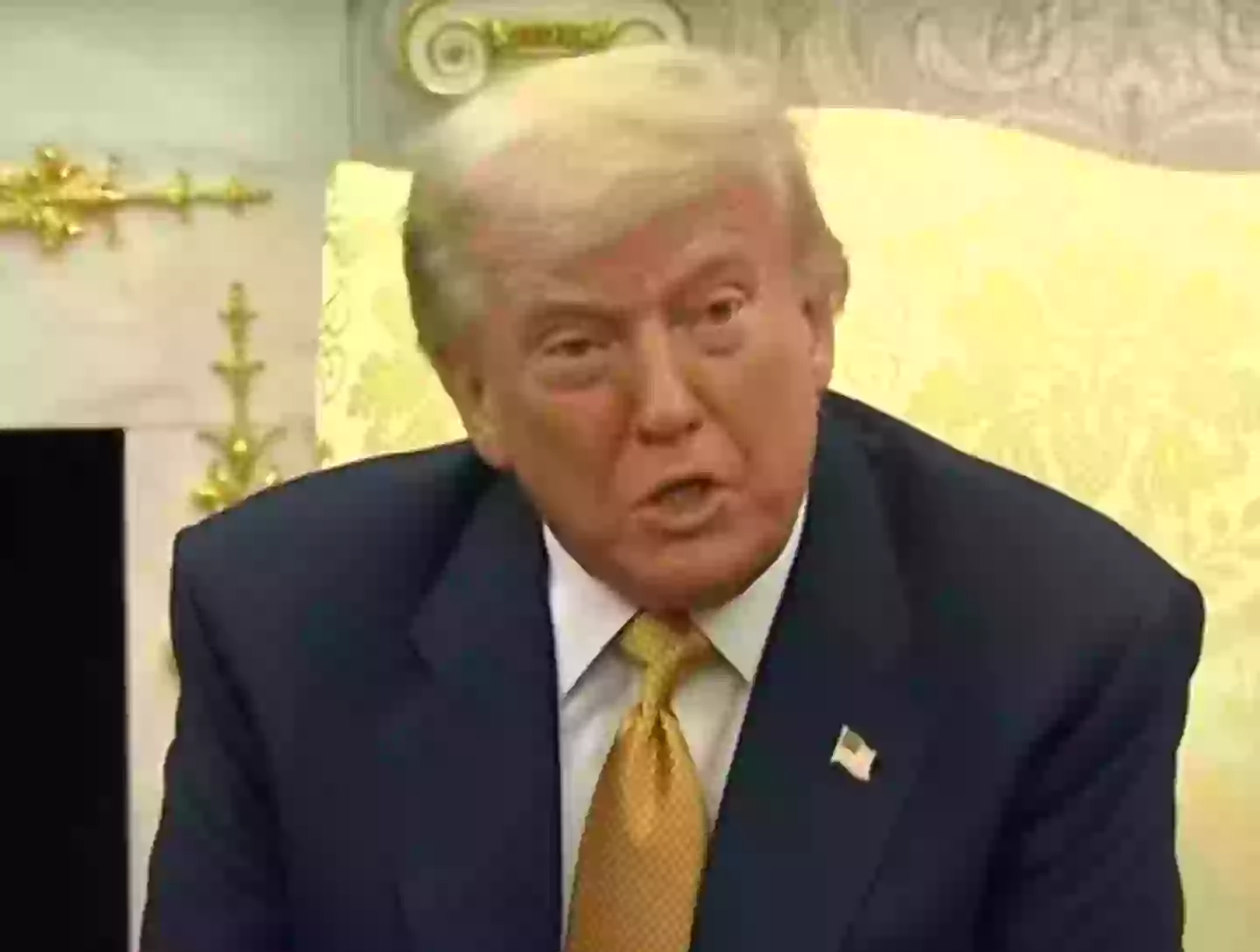 Trump took shots at Powell while speaking to the press (NBC News)