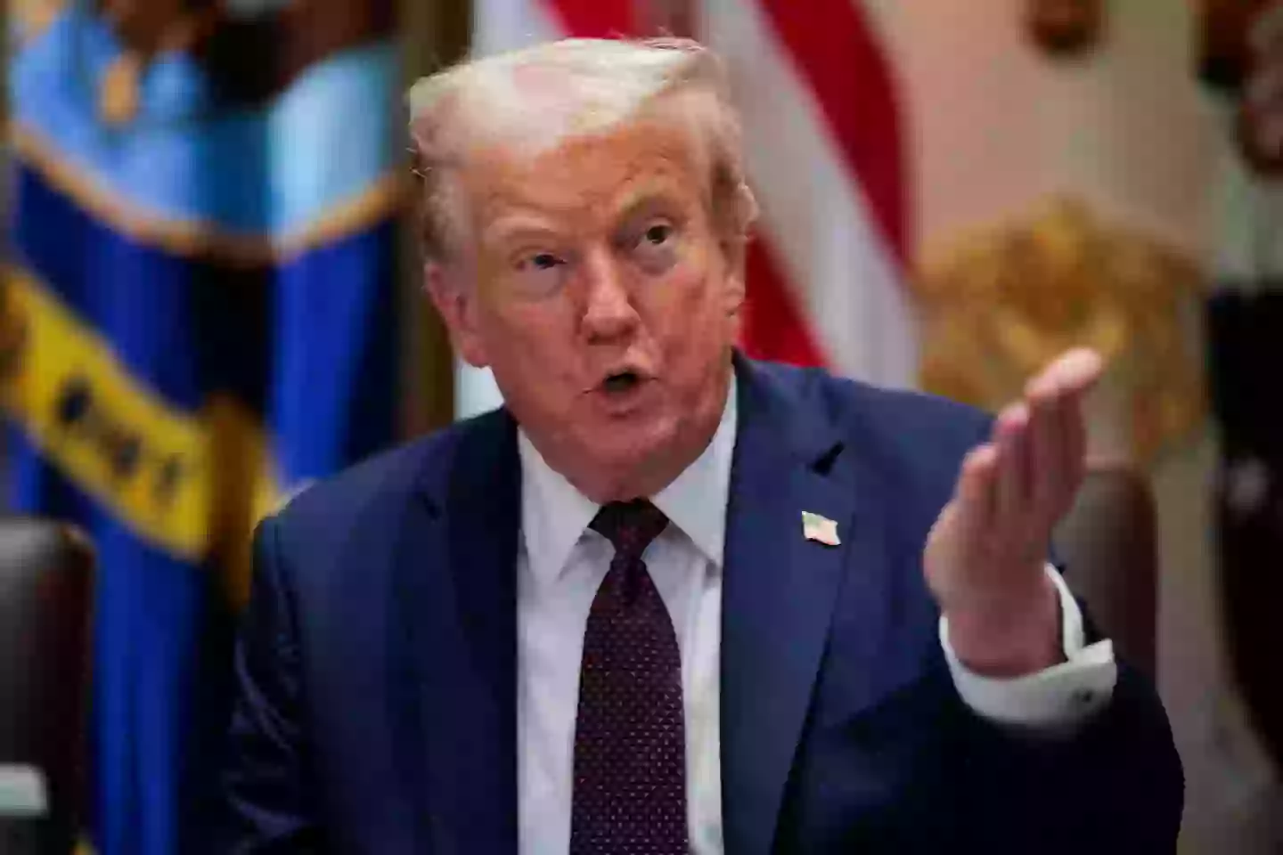 Trump has not been in the public eye as much (Chip Somodevilla/Getty Images)