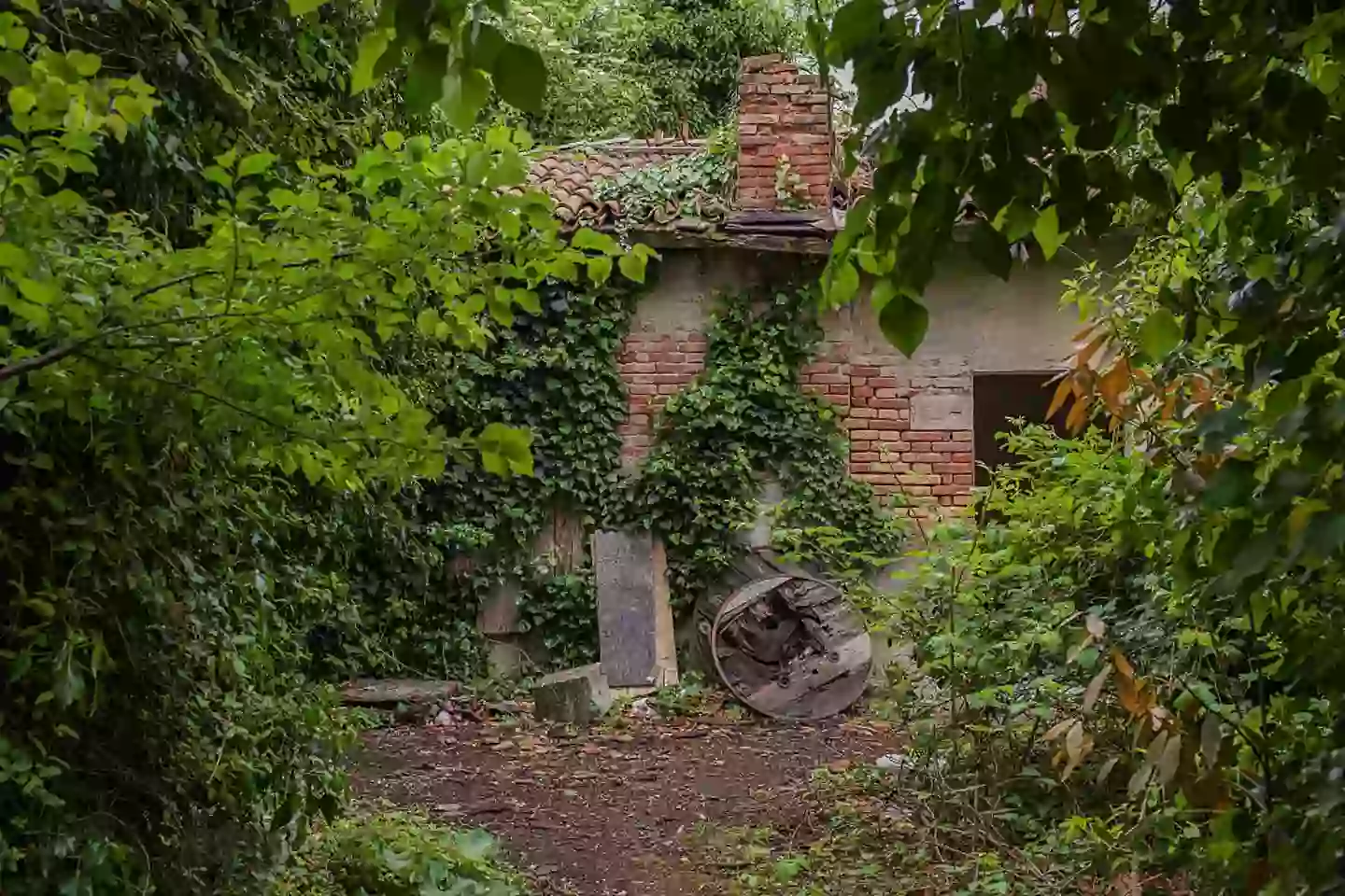 Structures on the island are in a dilapidated state (Marco Di Lauro/Getty Images)