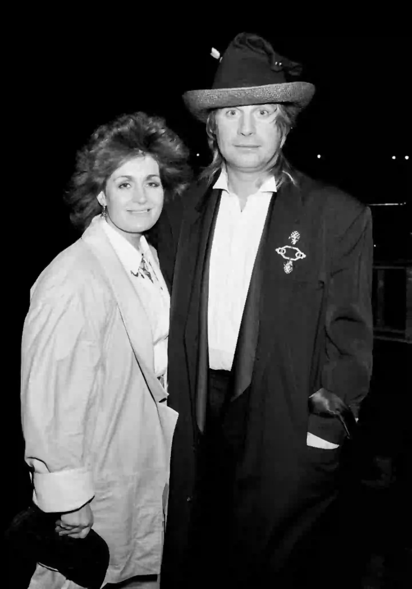 Ozzy and Sharon in 1985 (Dave Hogan/Getty Images)