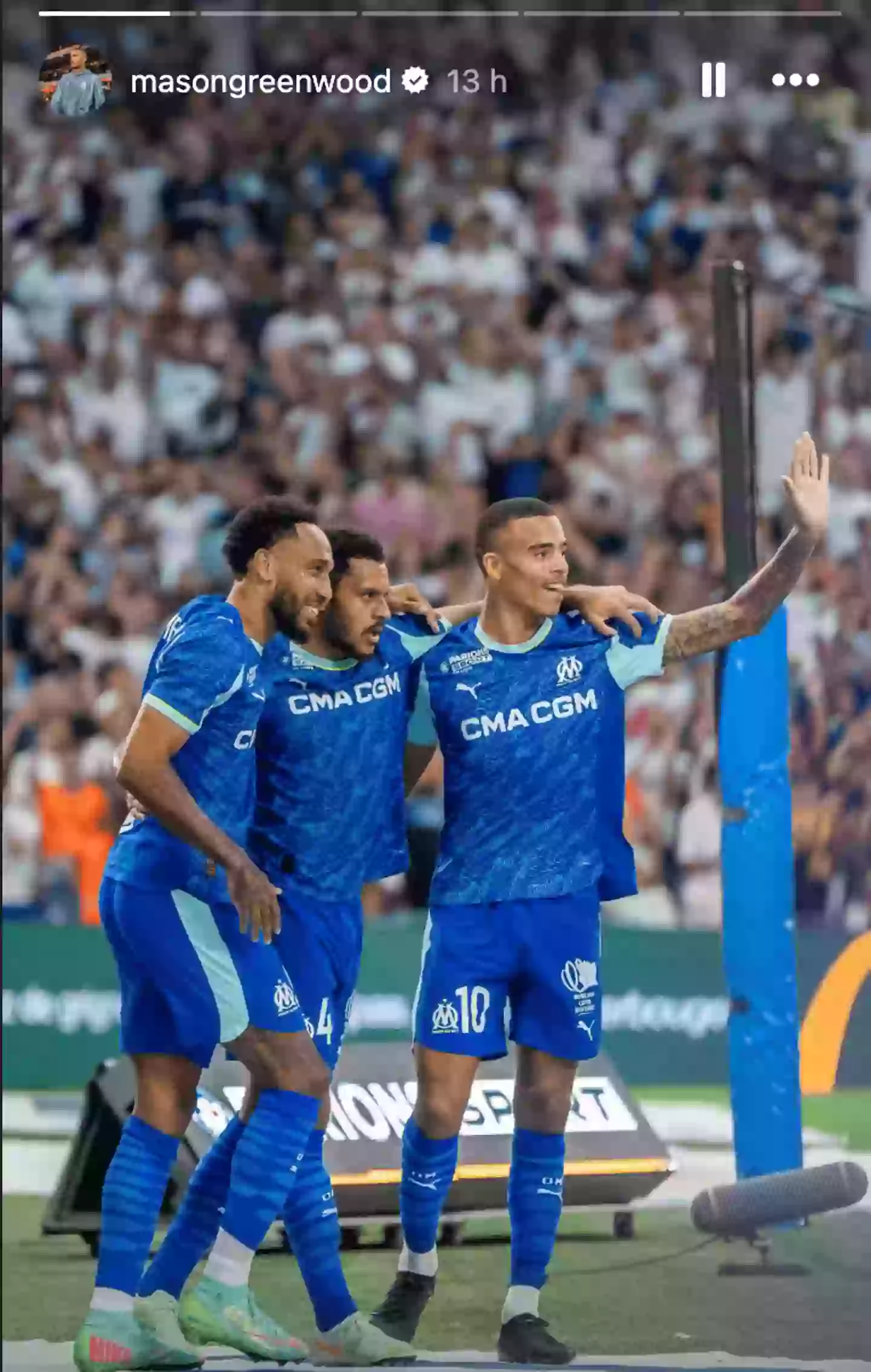 Image: Instagram/@masongreenwood