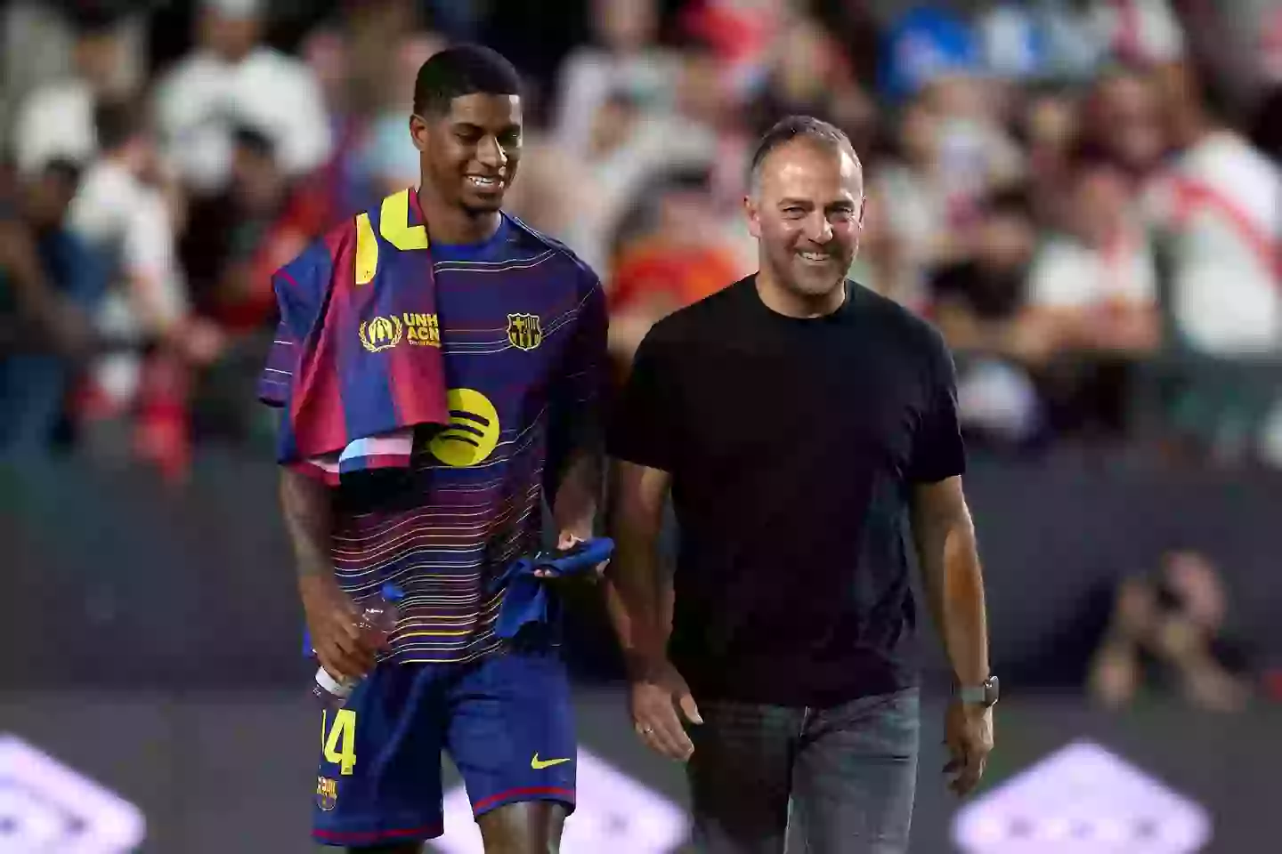 Rashford has made three appearances for Barcelona so far this season. Image credit: Getty