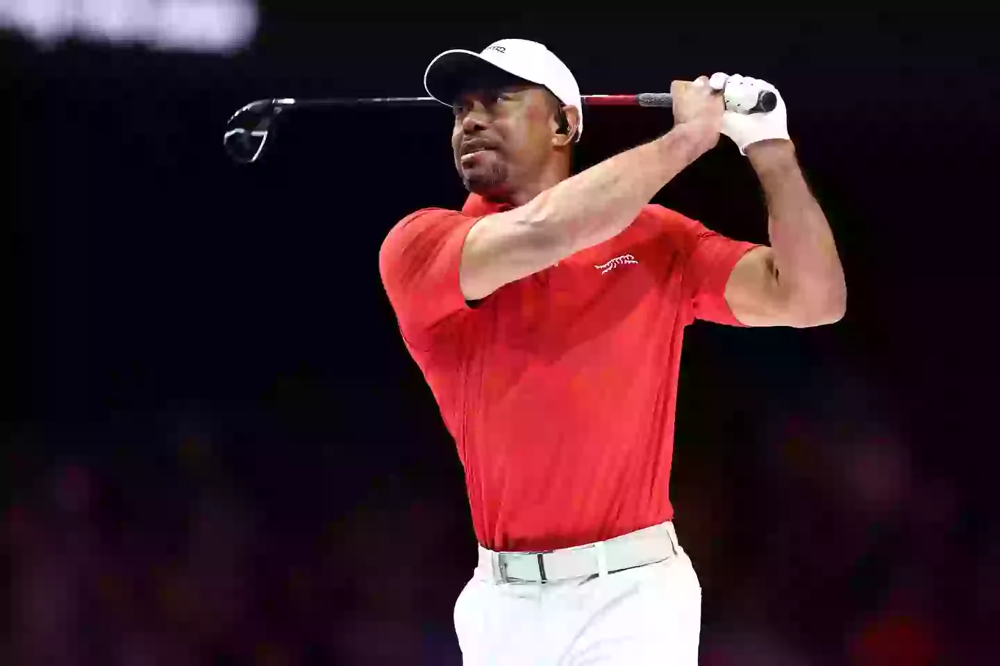 Tiger Woods in action (Image: Megan Briggs/TGL / Contributor via Getty)