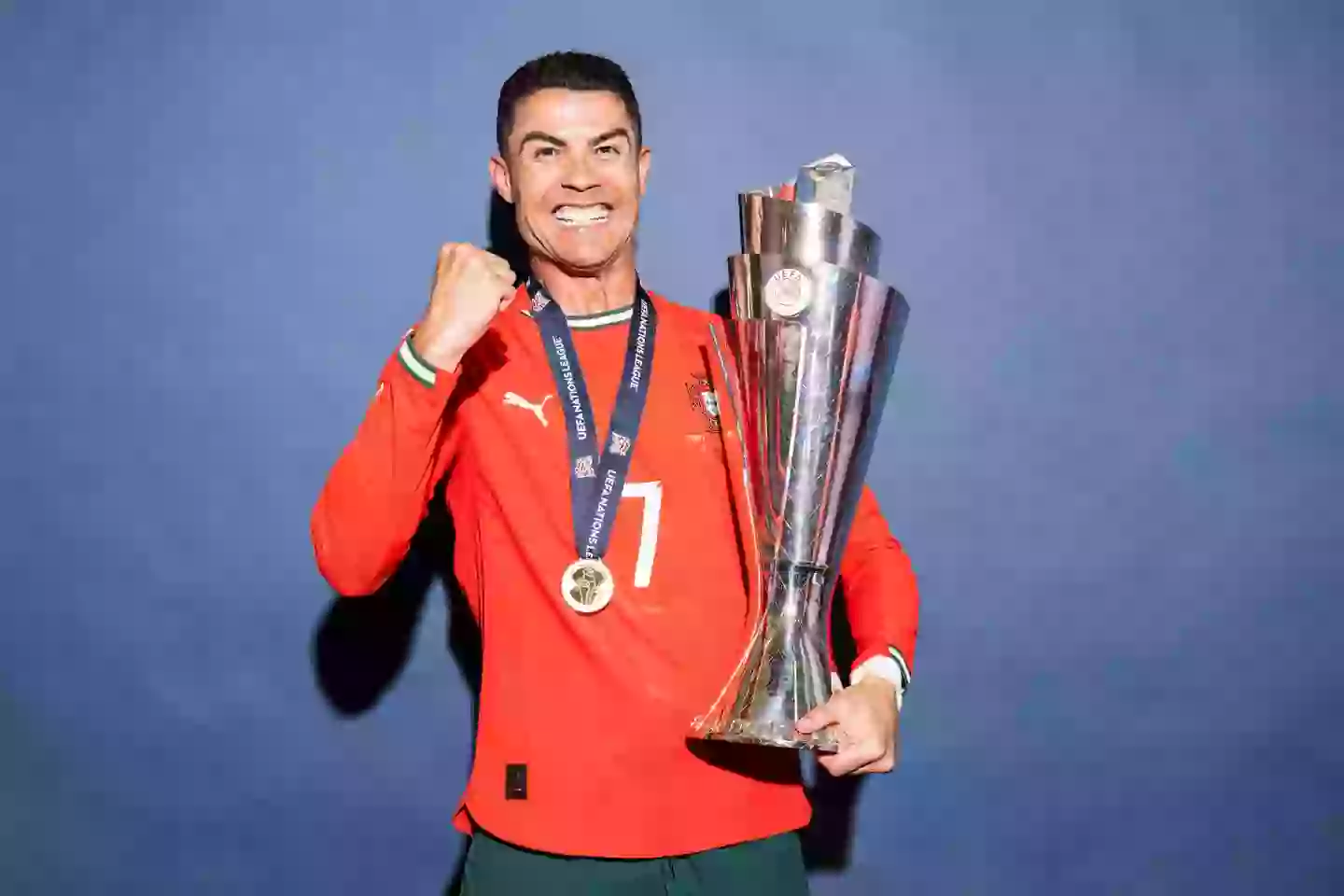 Cristiano Ronaldo is desperate for Luis Diaz to join. Image: Getty