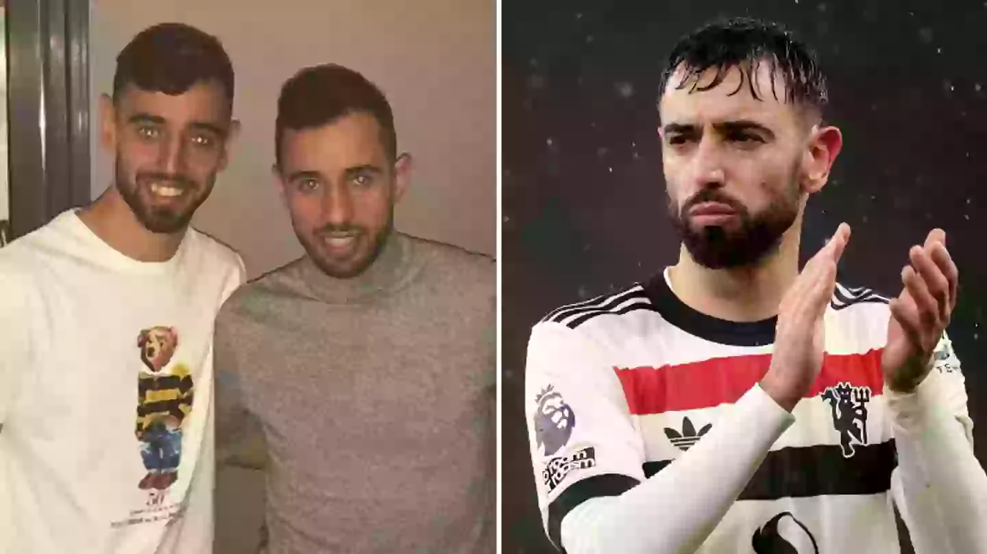 Man Utd fans stunned after finding out Bruno Fernandes' brother plays for English side and has two jobs