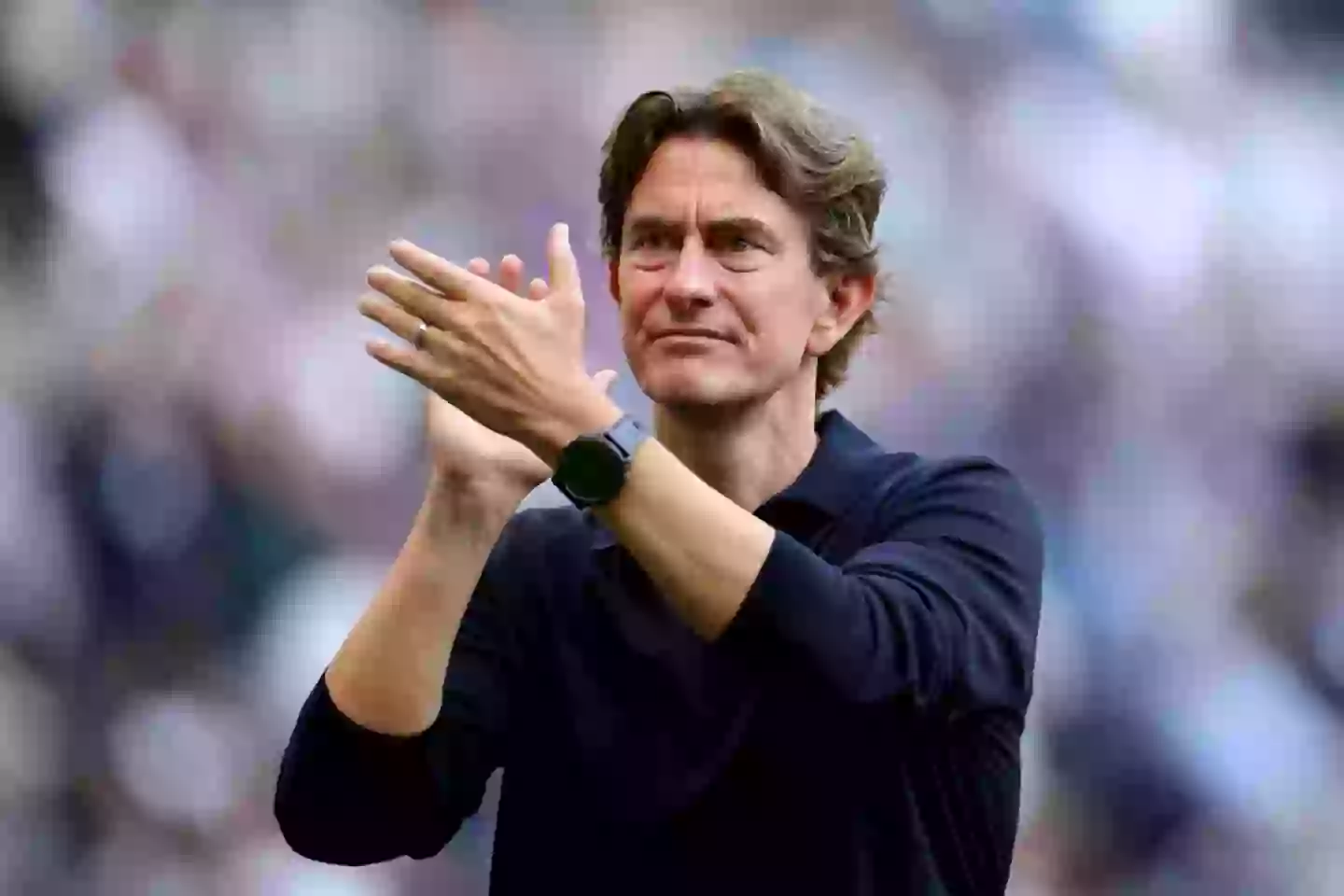 Former Brentford manager Thomas Frank has replaced Postecoglu as Spurs boss. (Image: Getty)