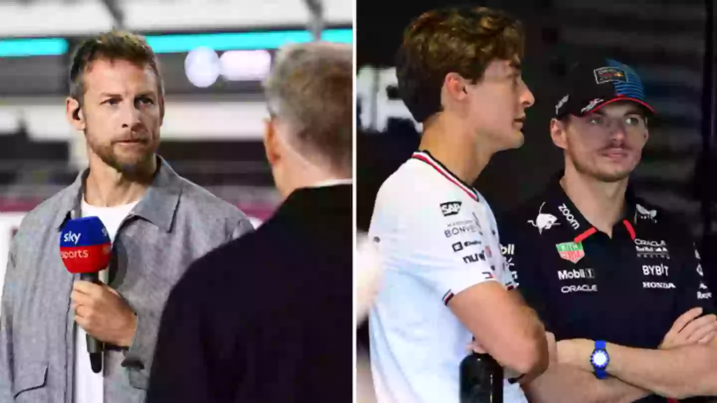 Jenson Button wades into F1 row with 'shocking' claim about Max Verstappen and George Russell dispute