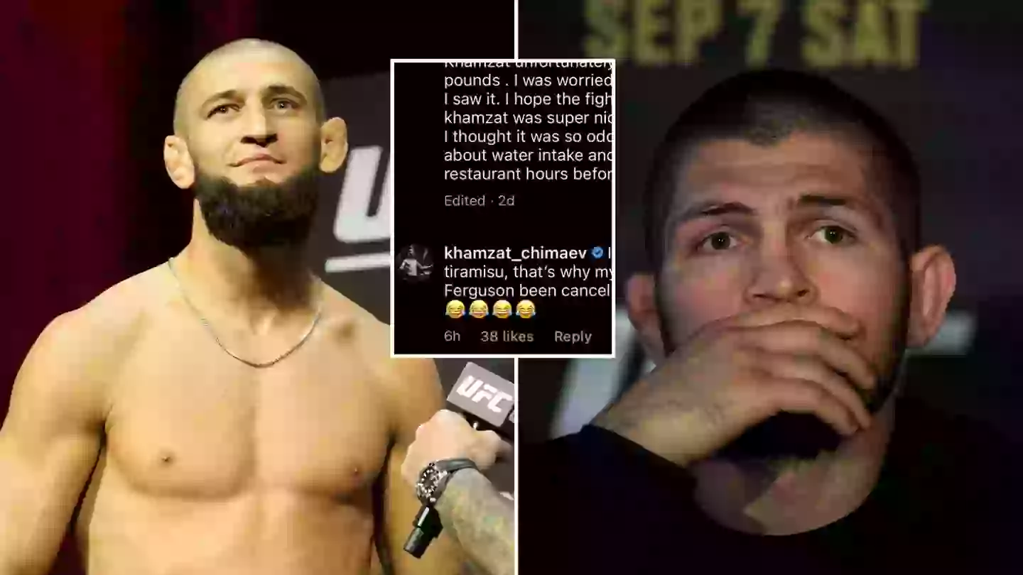 Khamzat Chimaev fires back at Khabib over criticism with savage dig on social media, then deletes message - MMA - SPORTbible