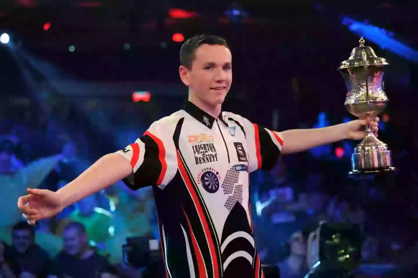 Leighton Bennett won the 2019 BDO World Youth Championship at the age of 13 (Image: Getty)