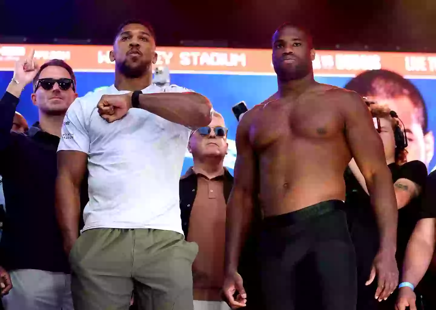 Anthony Joshua fights Daniel Dubois this evening. (