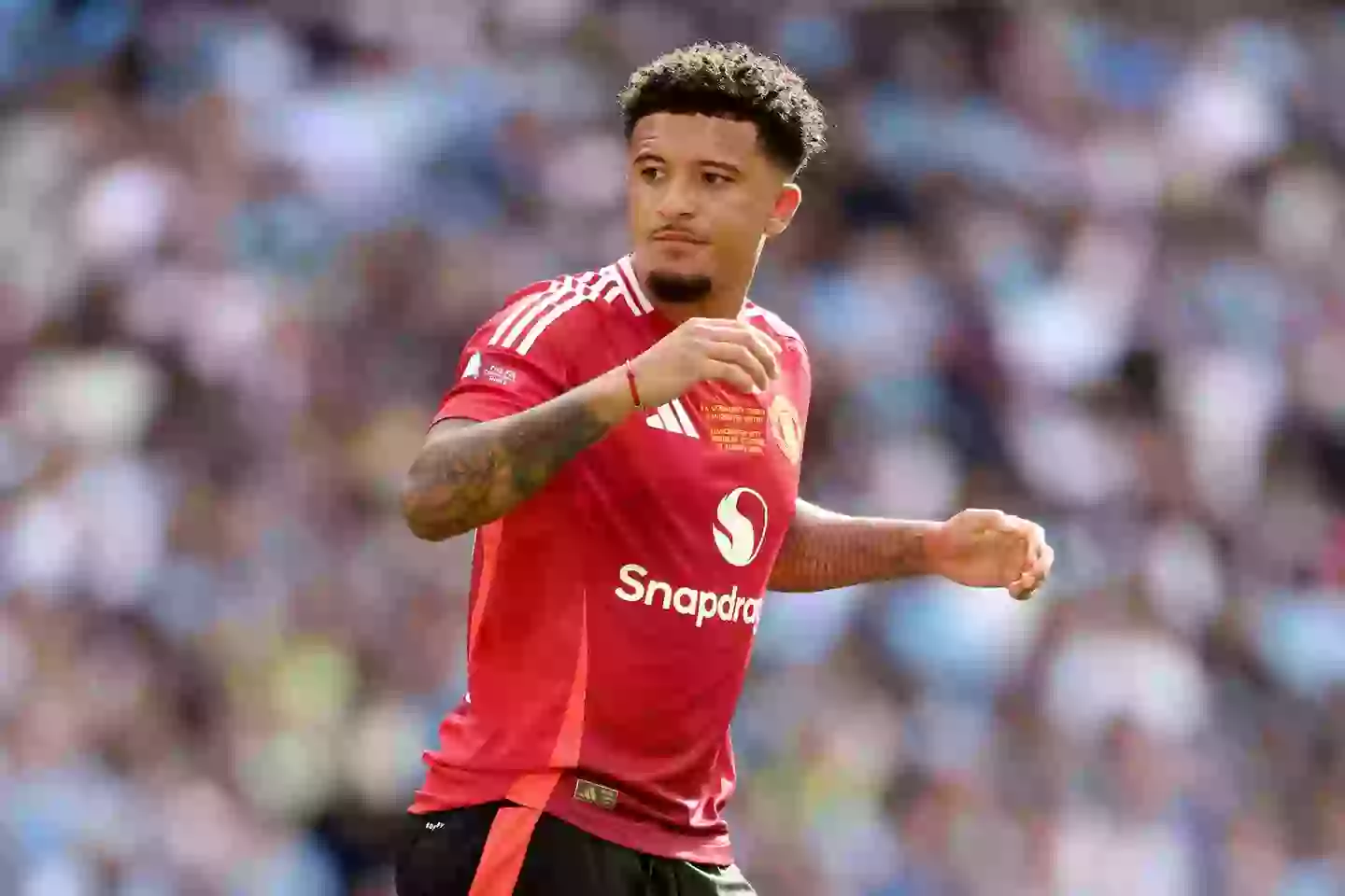 Man Utd & Brighton: Baleba Player Swap Deal Update Manchester United would be willing to send Jadon Sancho the other way to land Carlos Baleba. Image: Getty
