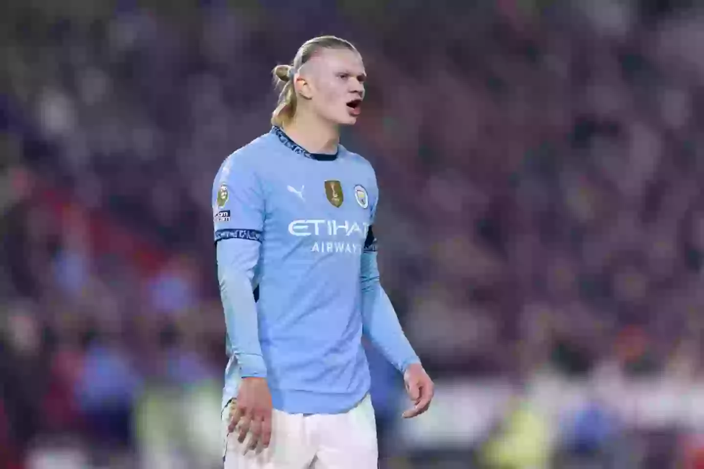 Erling Haaland has signed a new contract at Manchester City (Credit:Getty)
