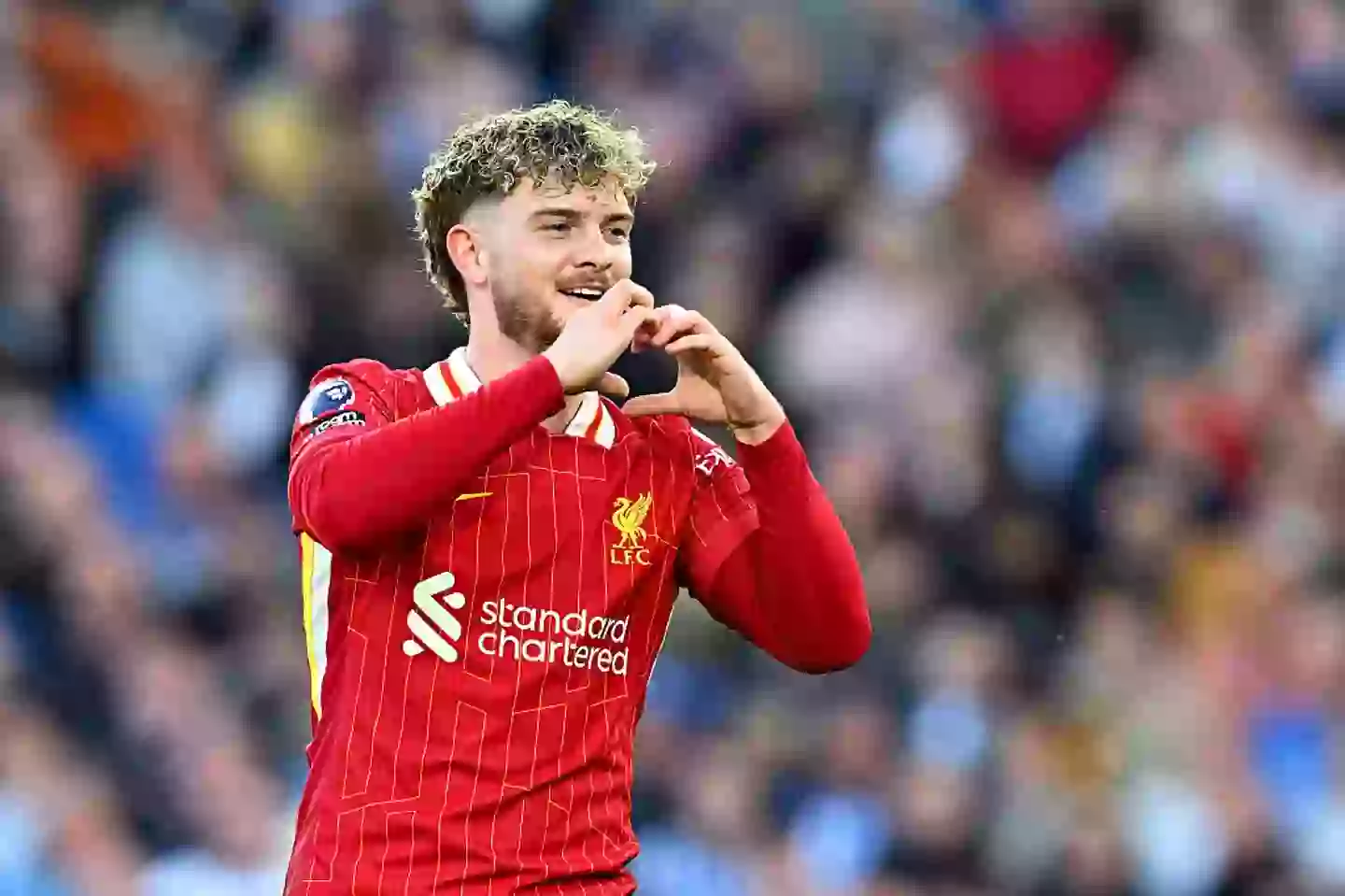 Harvey Elliott scored for Liverpool (Credit:Getty)