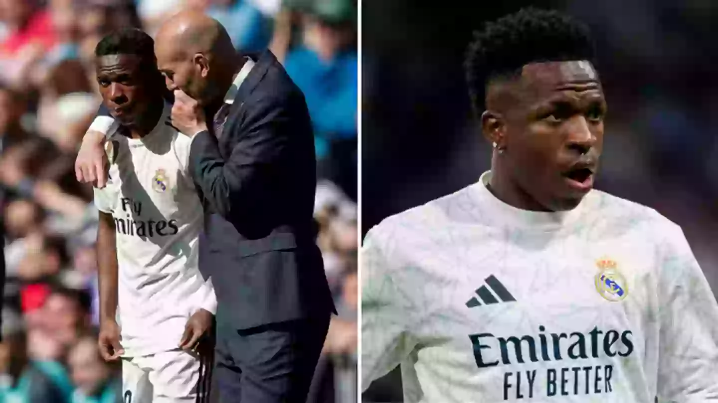 Zinedine Zidane told Vinicius Jr to follow in the footsteps of two Real Madrid players to 'keep growing'