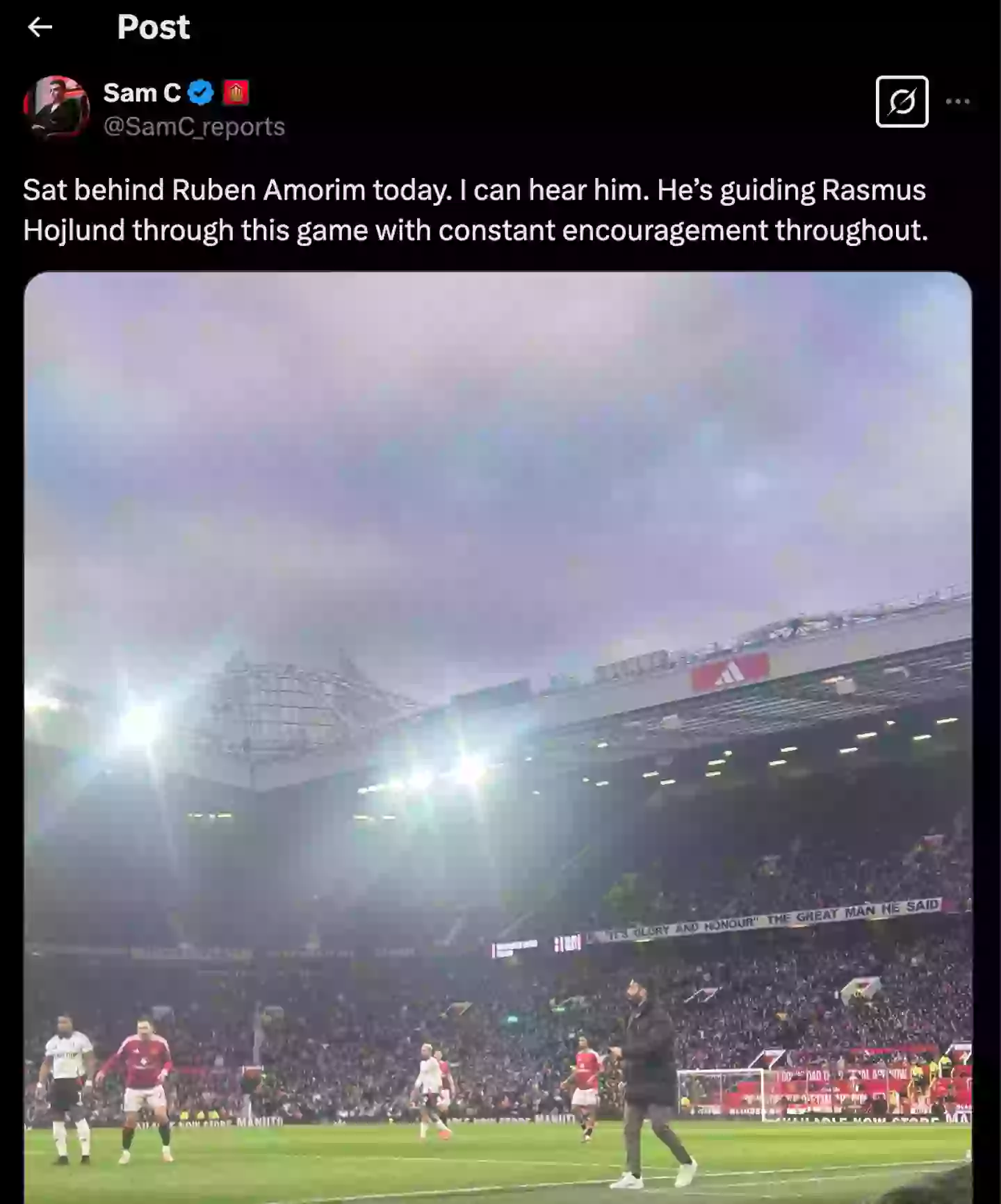 Image: Twitter/@SamC_reports