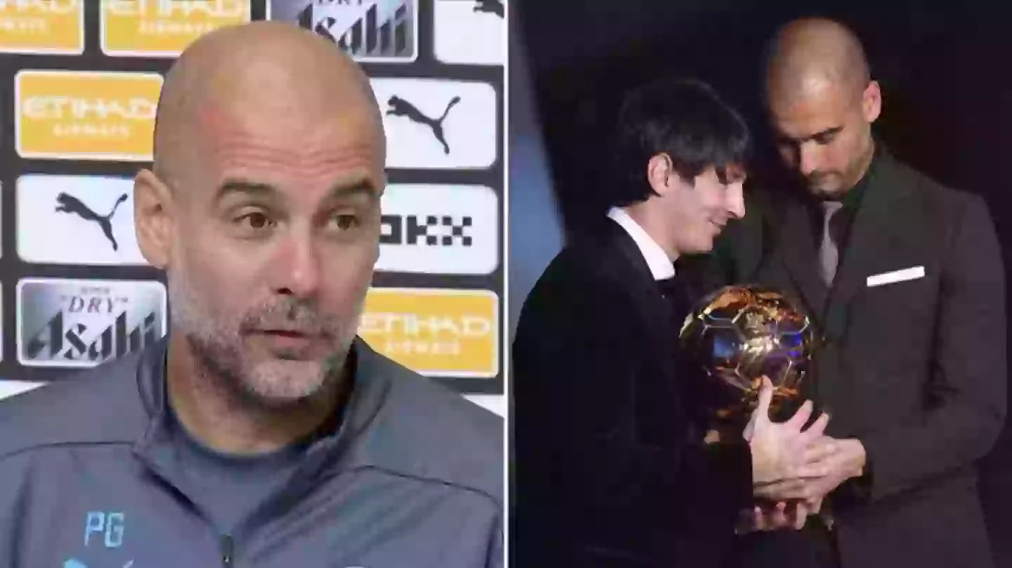 Pep Guardiola names the two players who never won the Ballon d'Or but most deserved to