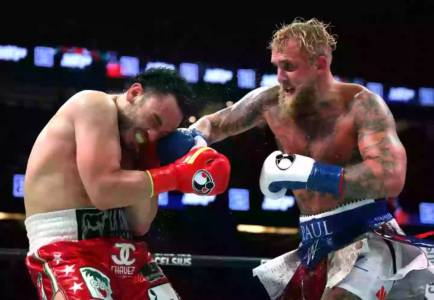 Jake Paul beat Julio Cesar Chavez Jr. in his last fight. Image: Getty