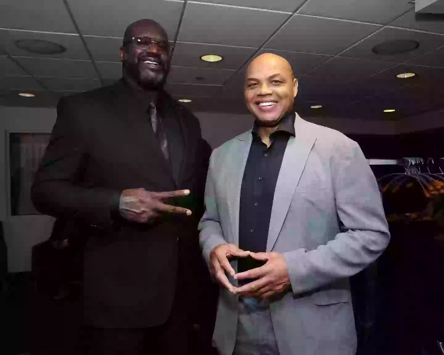 Shaquille O'Neal was exposed by Inside the NBA colleague Charles Barkley. Image: Getty