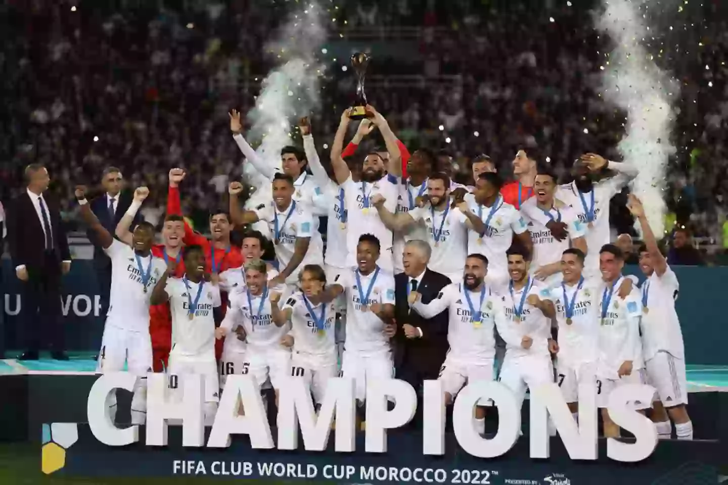 Real Madrid won the Club World Cup for the fifth time in 2022 (Image: Getty)